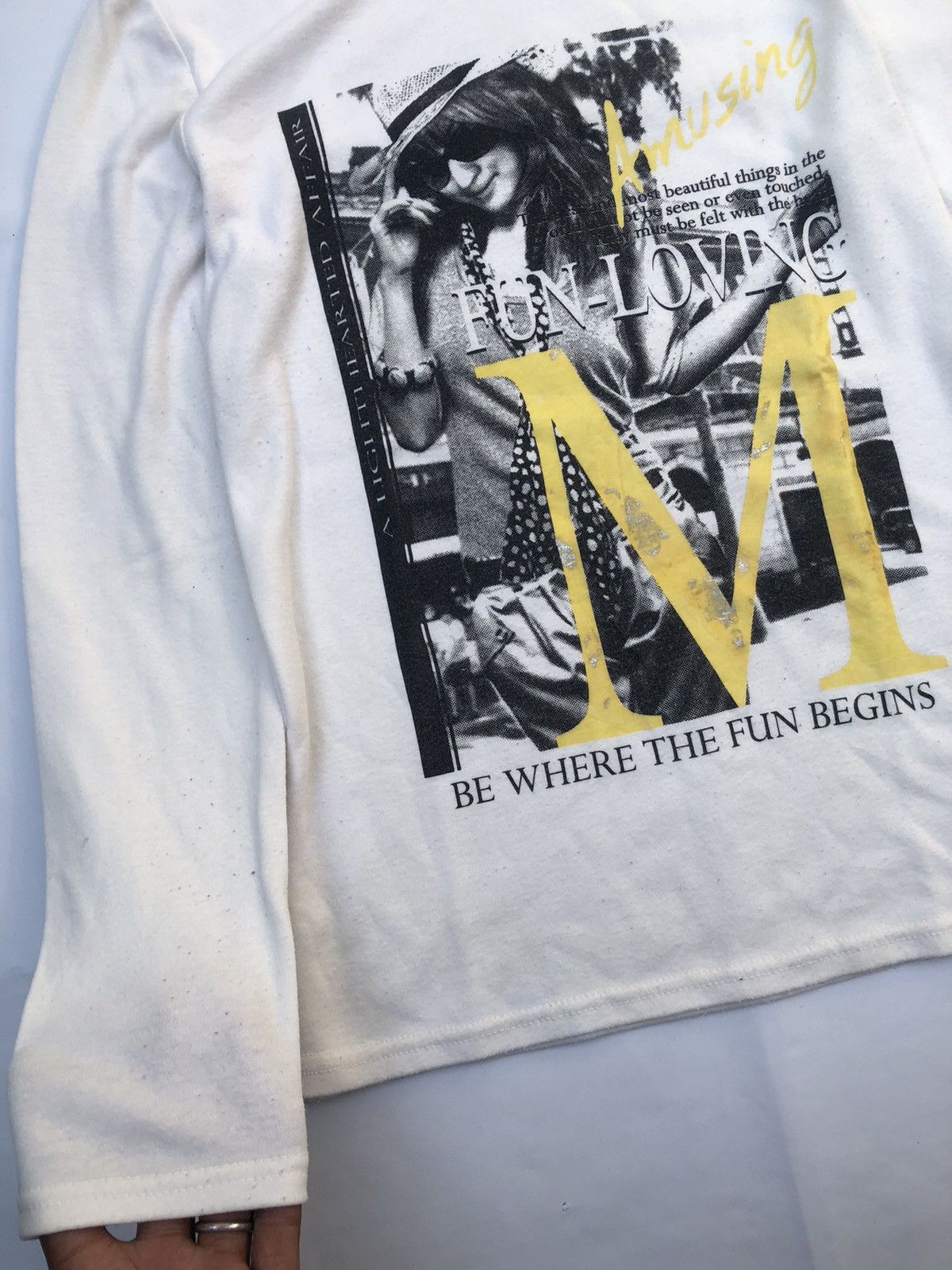 If Six Was Nine Be Where The Fun Begins Longs Sleeve Poem Lgb Style Size US L / EU 52-54 / 3 - 3 Thumbnail
