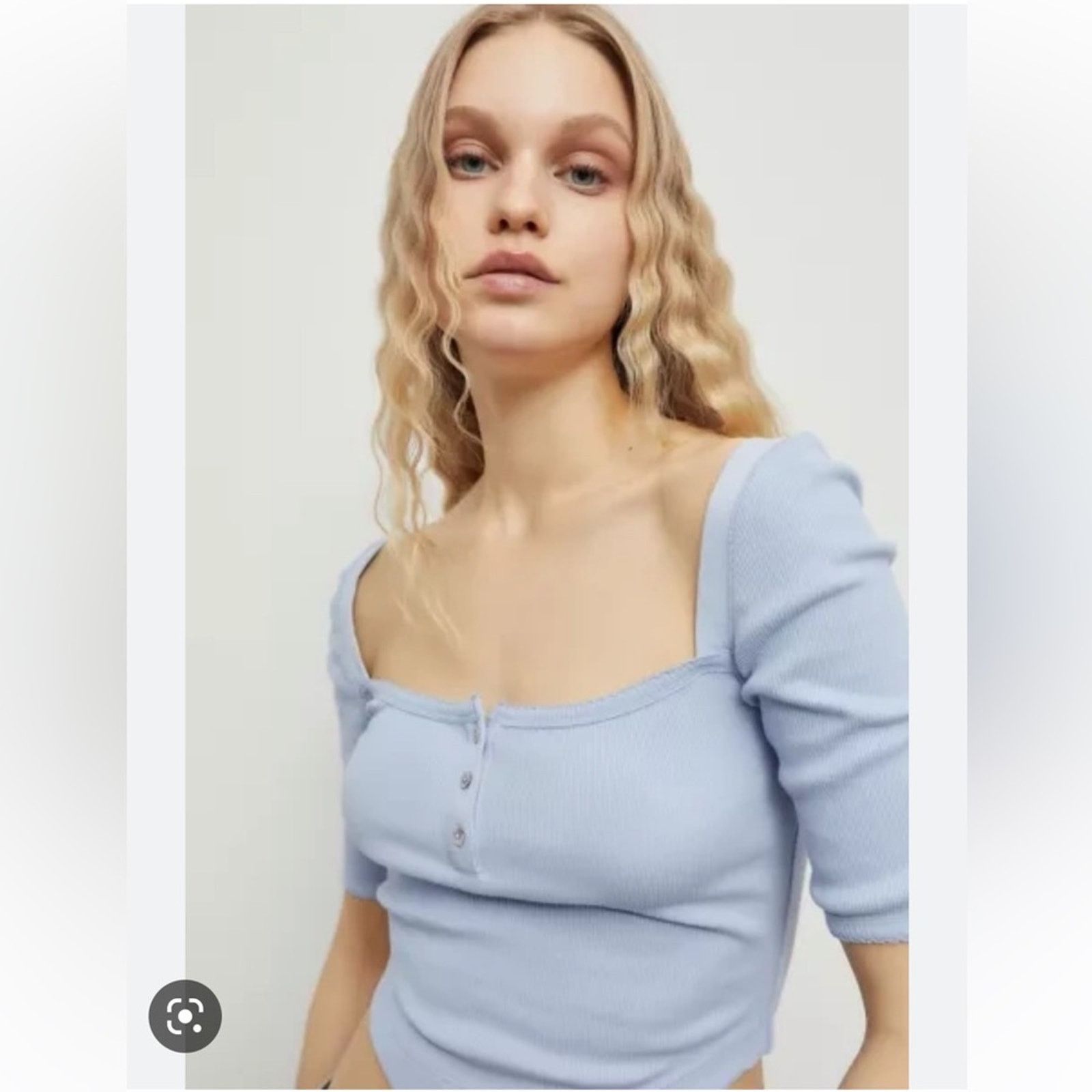 Bdg BDG Charli Henley Top NWT Size L Size L / US 10 / IT 46 - 1 Thumbnail