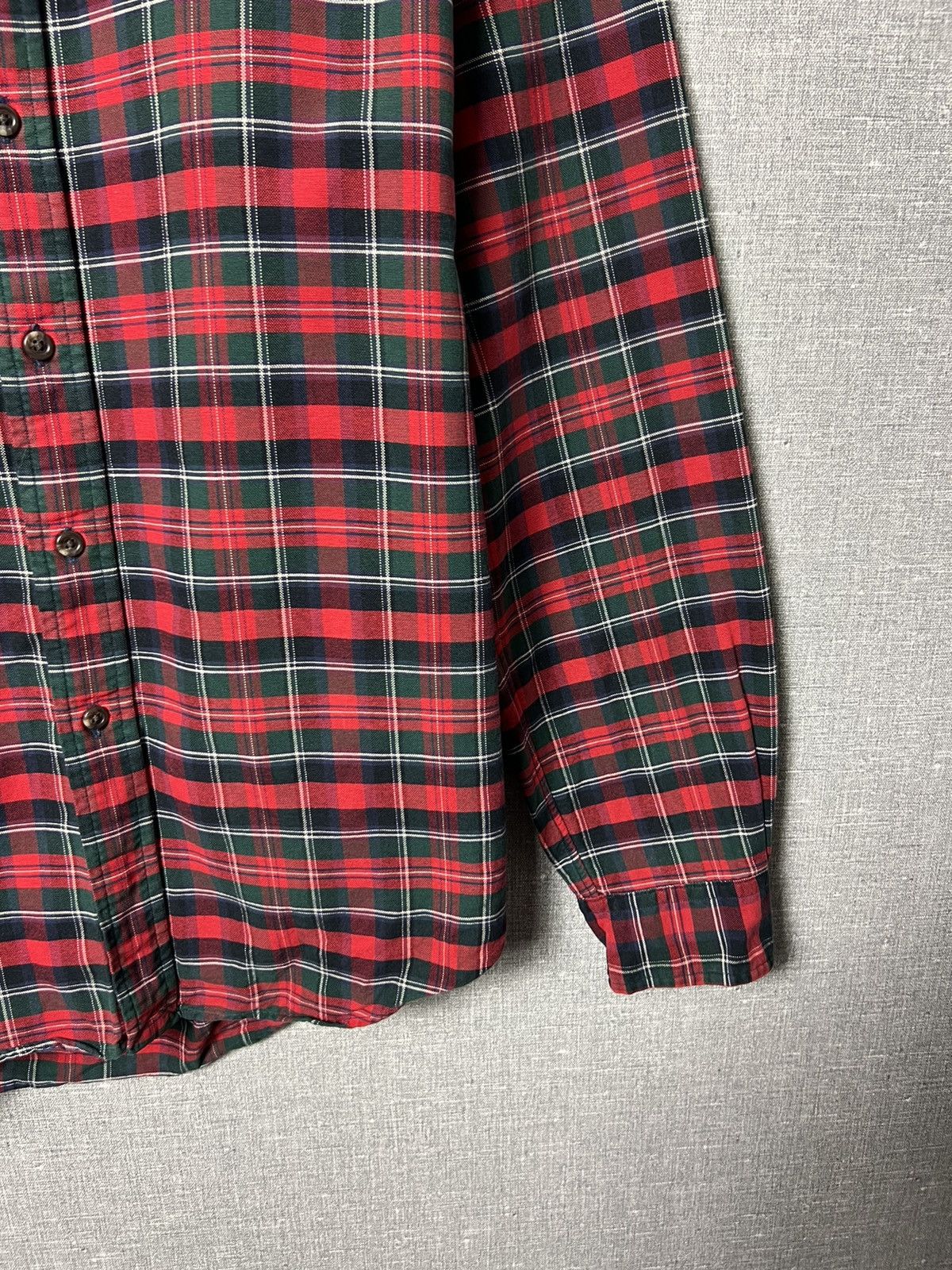 Polo Ralph Lauren Polo Ralph Lauren American Plaid Long Sleeve Shirt Size US M / EU 48-50 / 2 - 7 Thumbnail