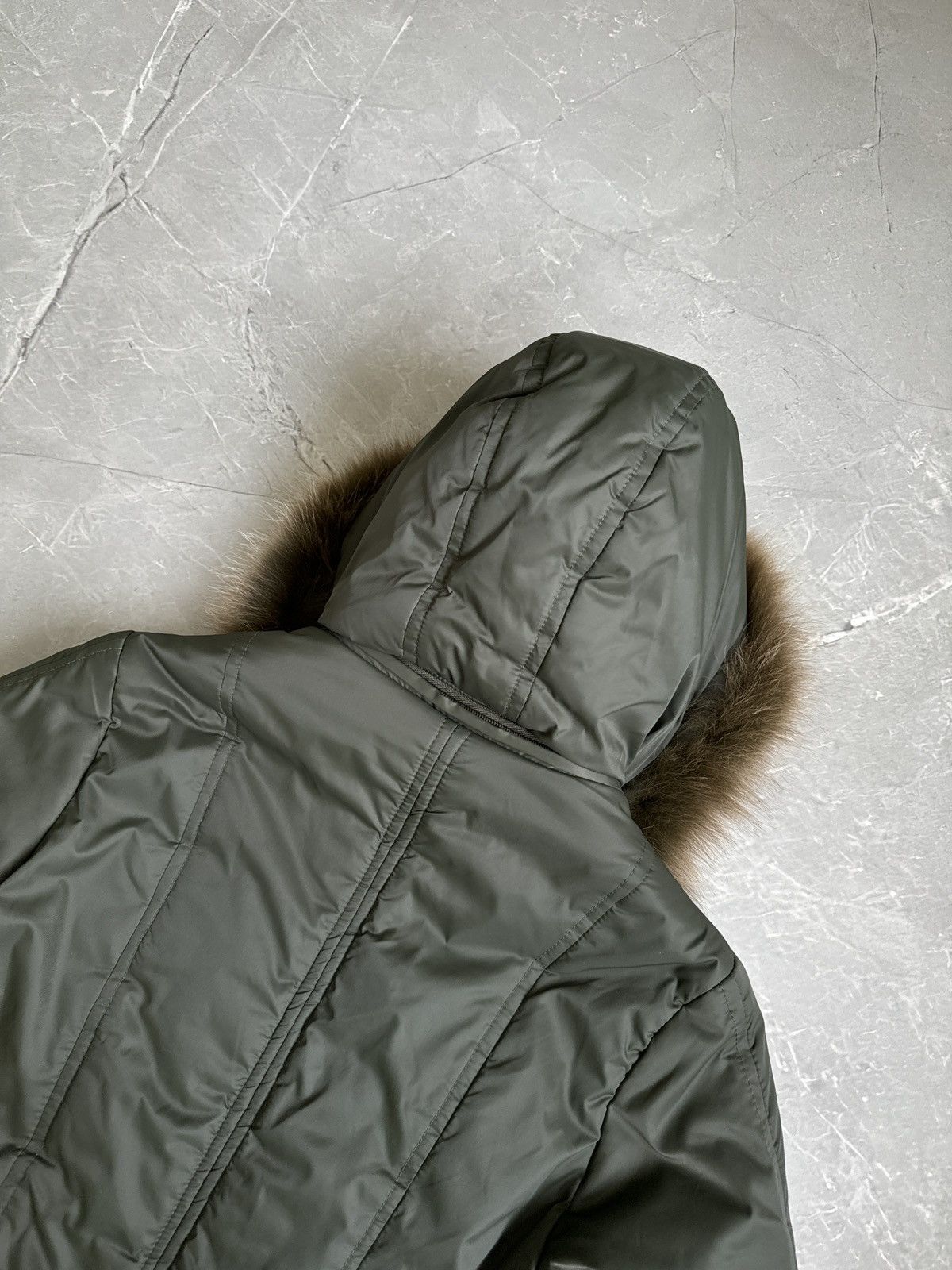Japanese Brand Y2K Vintage Fur Hood Belted Jacket If Six Was Nine LGB Style Size M / US 6-8 / IT 42-44 - 18 Thumbnail