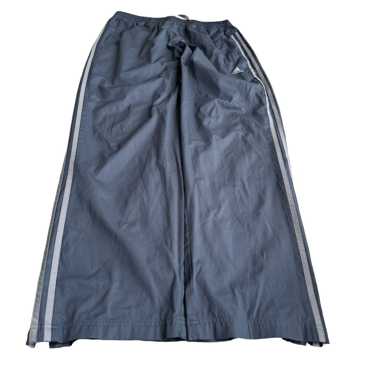 Adidas × Vintage Adidas Wide Leg Gray Tracksuit Pants Y2K Streetwear Loose Size US 32 / EU 48 - 1 Thumbnail