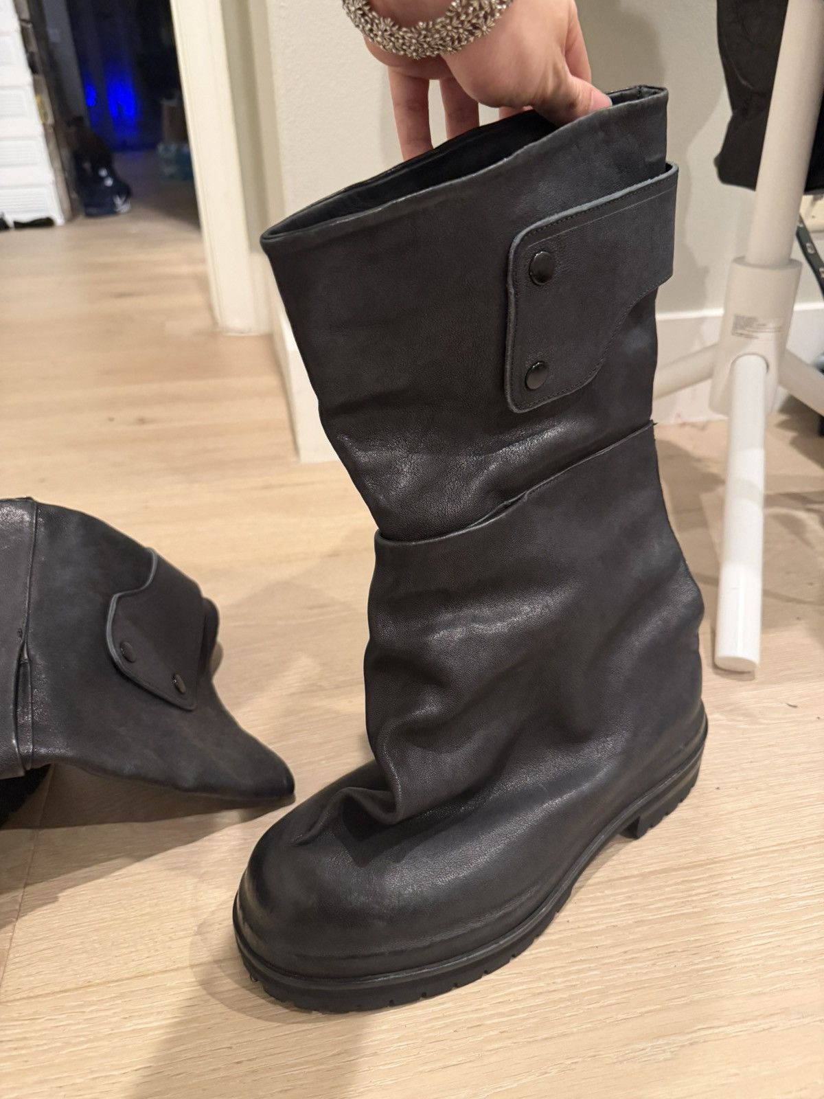 424 424 Black Dragonrider Boots Size US 9.5 / EU 42-43 - 2 Thumbnail