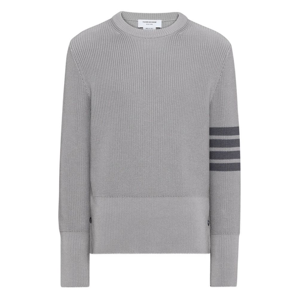 Thom Browne Thom Browne GREY Sweaters & Knitwear - Jumpers Size US L / EU 52-54 / 3 - 1 Thumbnail