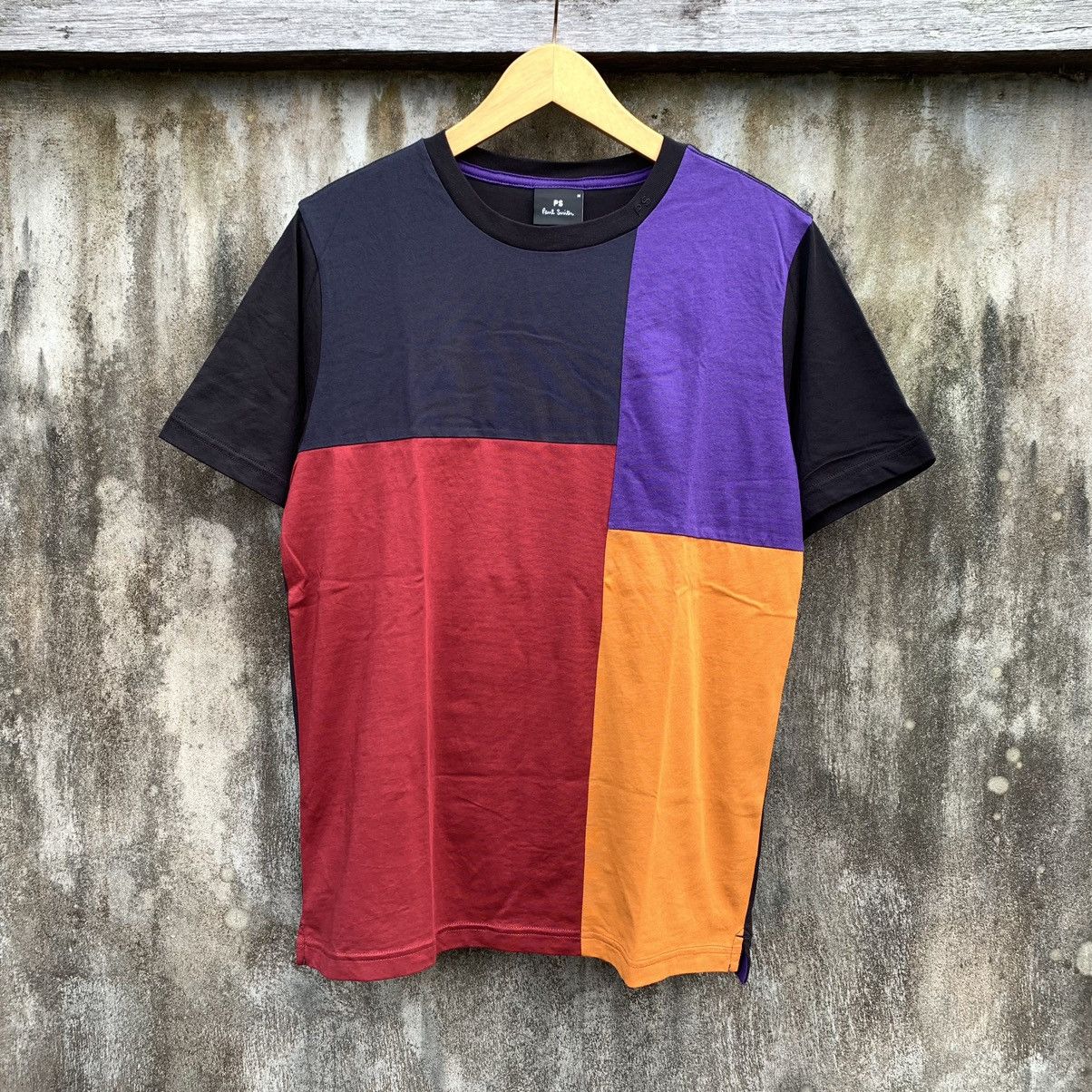 Paul Smith PAUL SMITH COLOR BLOCK TSHIRT Size US M / EU 48-50 / 2 - 1 Thumbnail