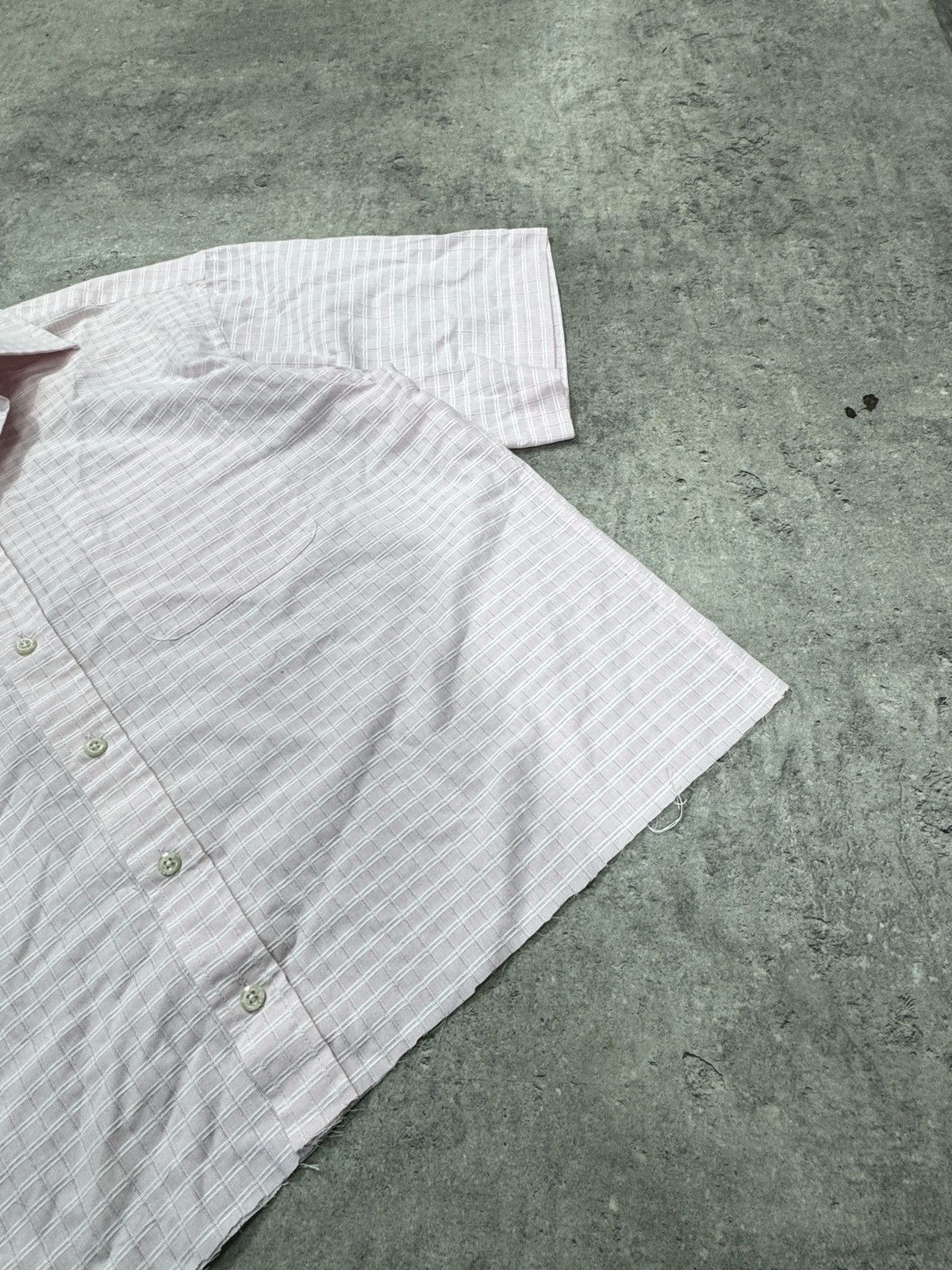Japanese Brand × Yohji Yamamoto ᶠᵃⁿᶜʸᵍᵘʸBOXY Suit Shirt Vintage Cropped Button Up 90s 80 Size US M / EU 48-50 / 2 - 3 Thumbnail