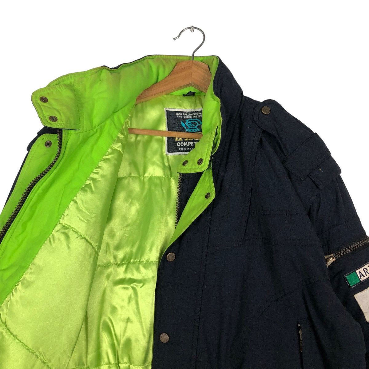 Japanese Brand 🔥Cropped Biker Ski Jacket Ares Sagara Japan Issey Miyake Size US L / EU 52-54 / 3 - 12 Thumbnail