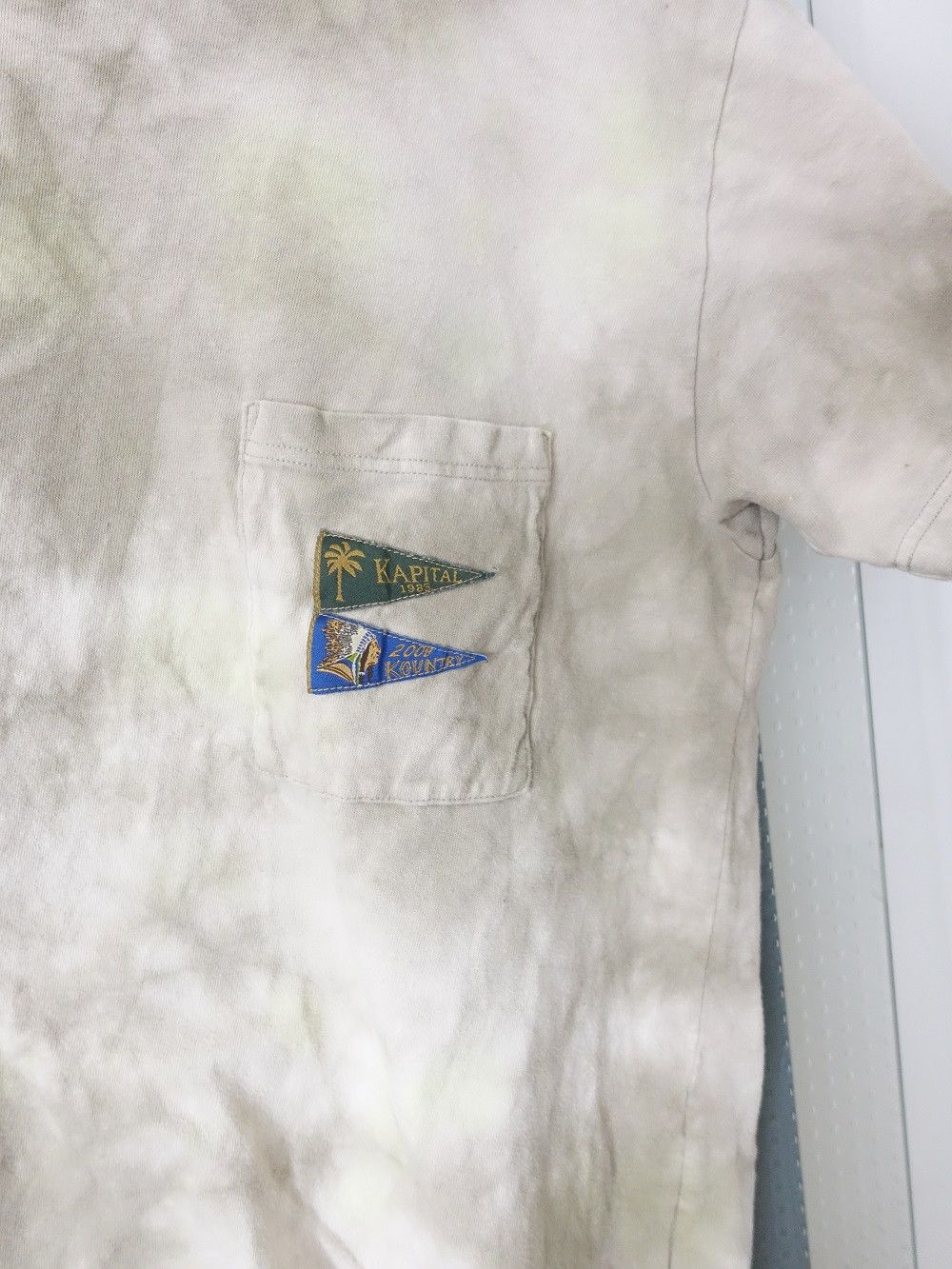 Kapital 3 pennant Tie dye tee Size US XL / EU 56 / 4 - 3 Thumbnail