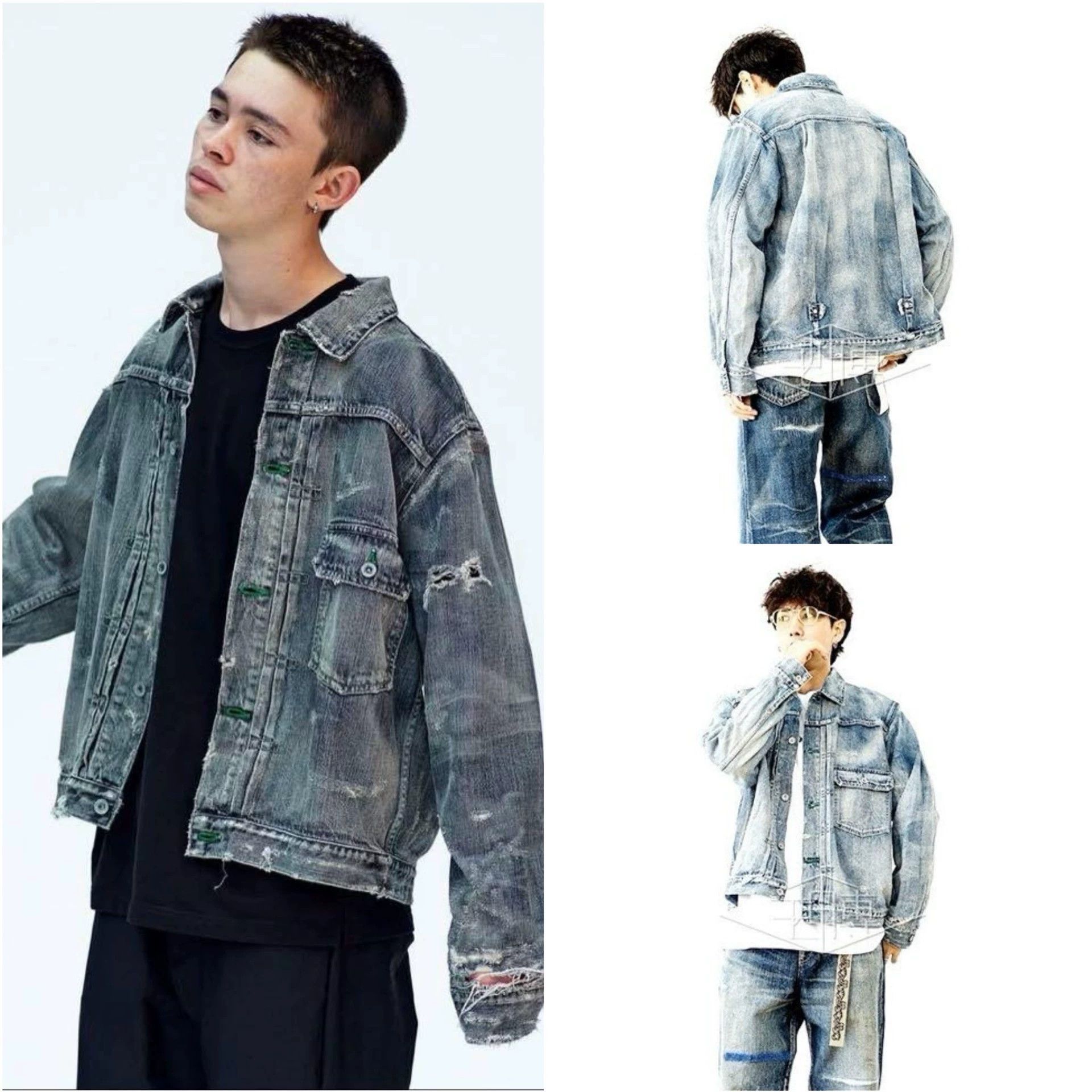 Neighborhood NBHD SAVAGE STOCKMAN 20AW Vintage Cut - Out Denim Jkt M NWT Size US M / EU 48-50 / 2 - 9 Thumbnail