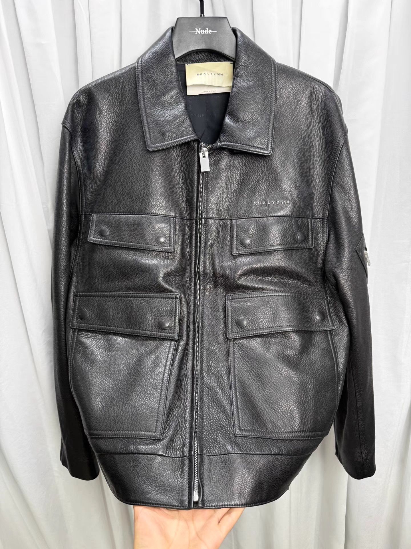 Alyx Alyx 20AW Four-Pocket Police Leather Jacket K20 Size US L / EU 52-54 / 3 - 7 Thumbnail