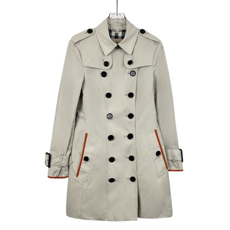 Burberry Beige Trench Coat With Belt