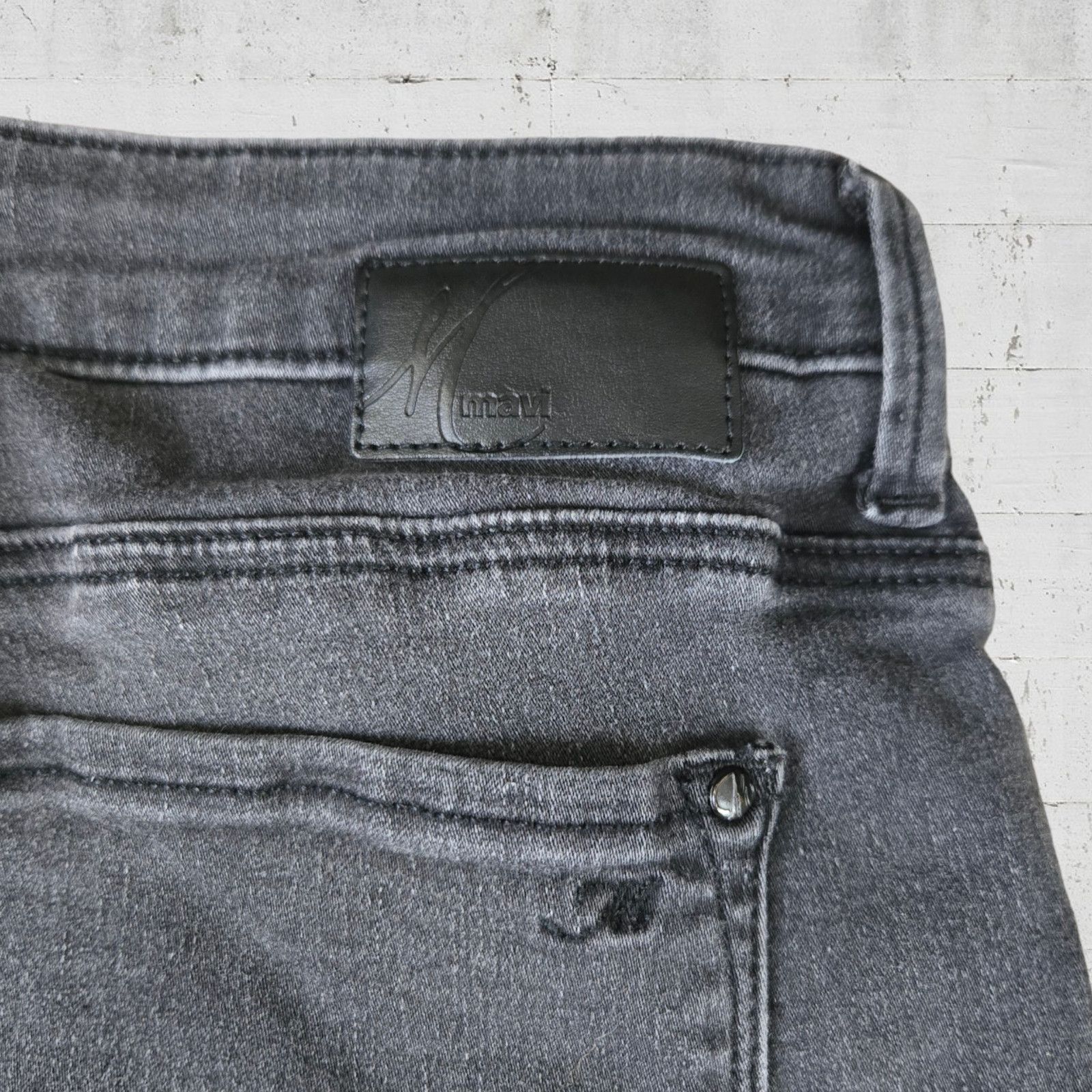 Mavi Mavi Black High Rise Straight Jeans Size 32 Size 32" / US 10 / IT 46 - 6 Thumbnail