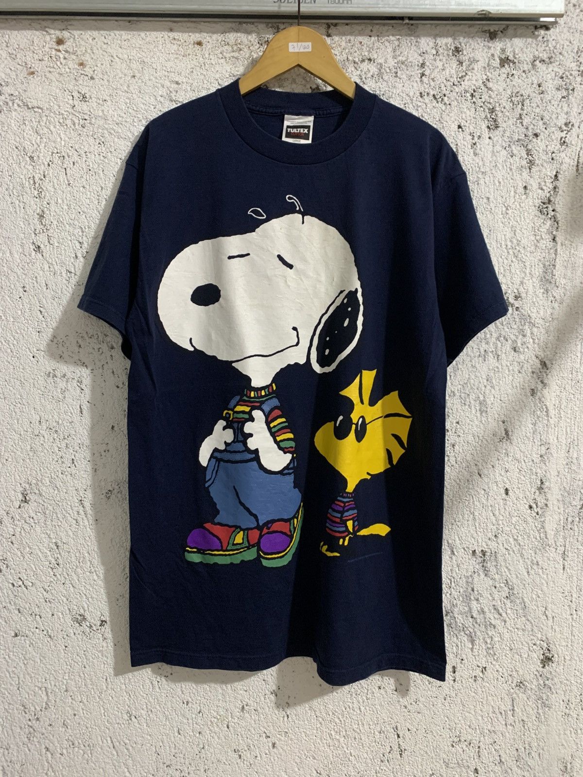 Tultex Vintage Snoopy big print T-Shirt Size US L / EU 52-54 / 3 - 1 Thumbnail