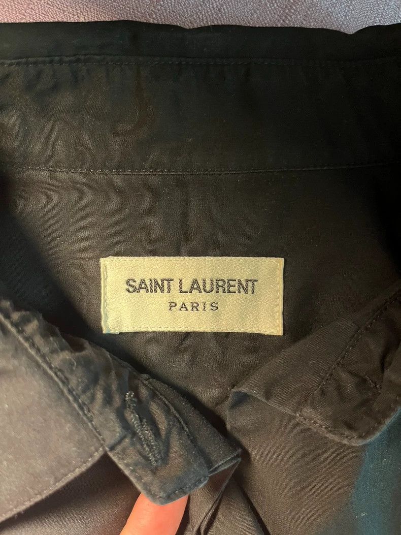 Saint Laurent Paris Saint Laurent Paris shirt 2505-Nextarrow Size XXS / US 00 / IT 34 - 3 Thumbnail