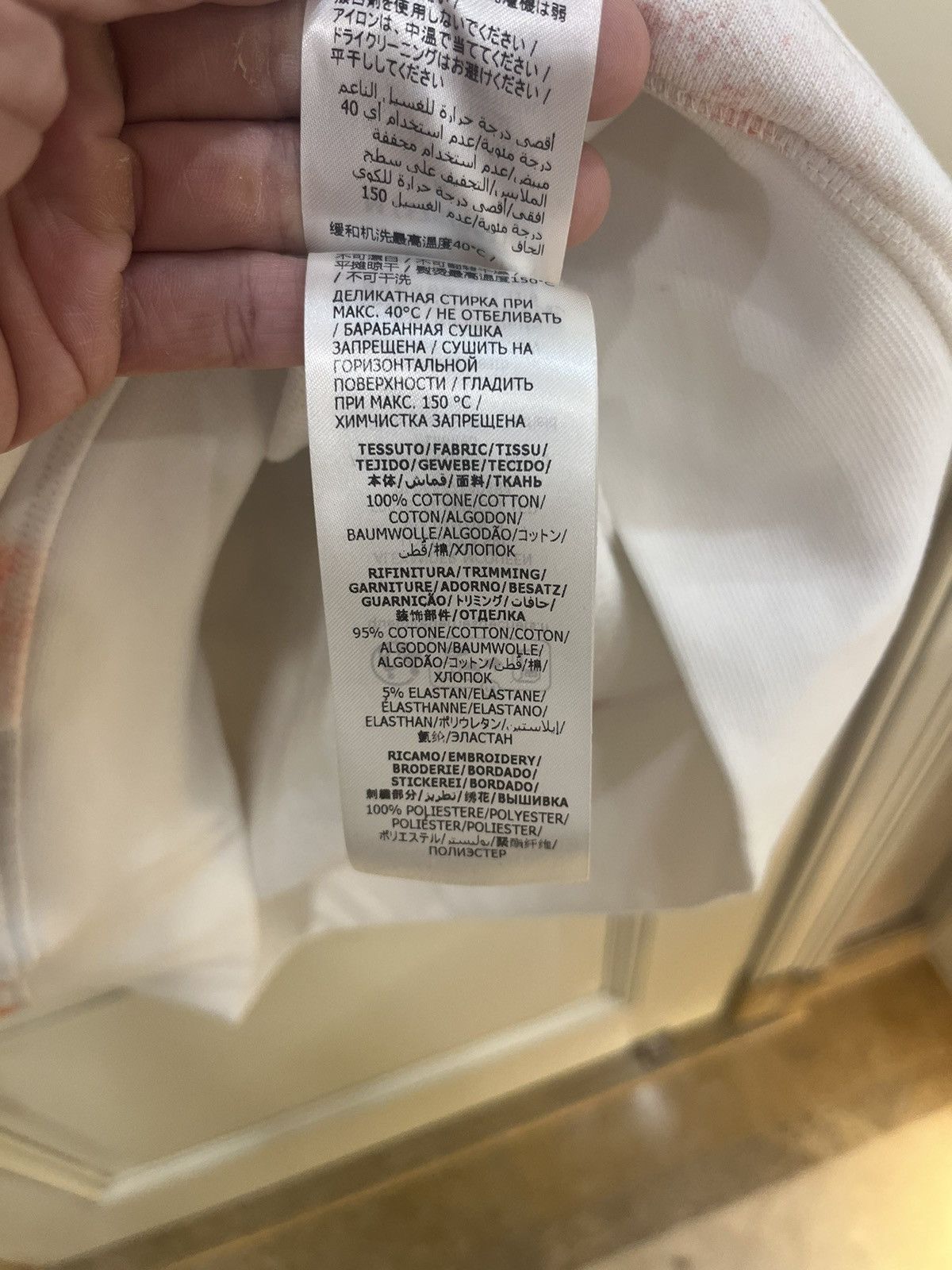 Alexander McQueen Obscured Floral hooded sweatshirt size m Size US M / EU 48-50 / 2 - 13 Thumbnail
