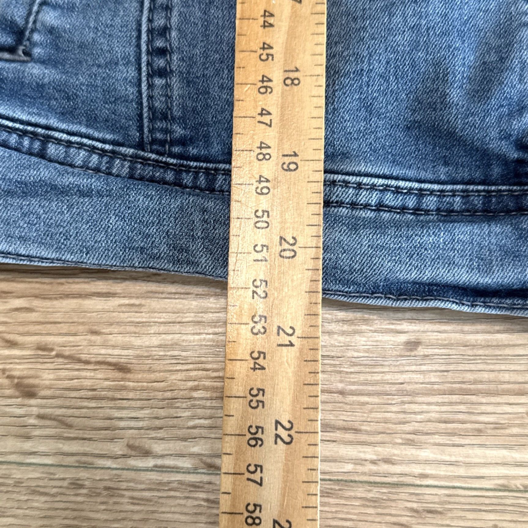 Denime VINTAGE Lincoln Outfitters Jean Jacket Womens S/CH Blue Denim 90s Casual Womens Size 28" / US 6 / IT 42 - 5 Thumbnail