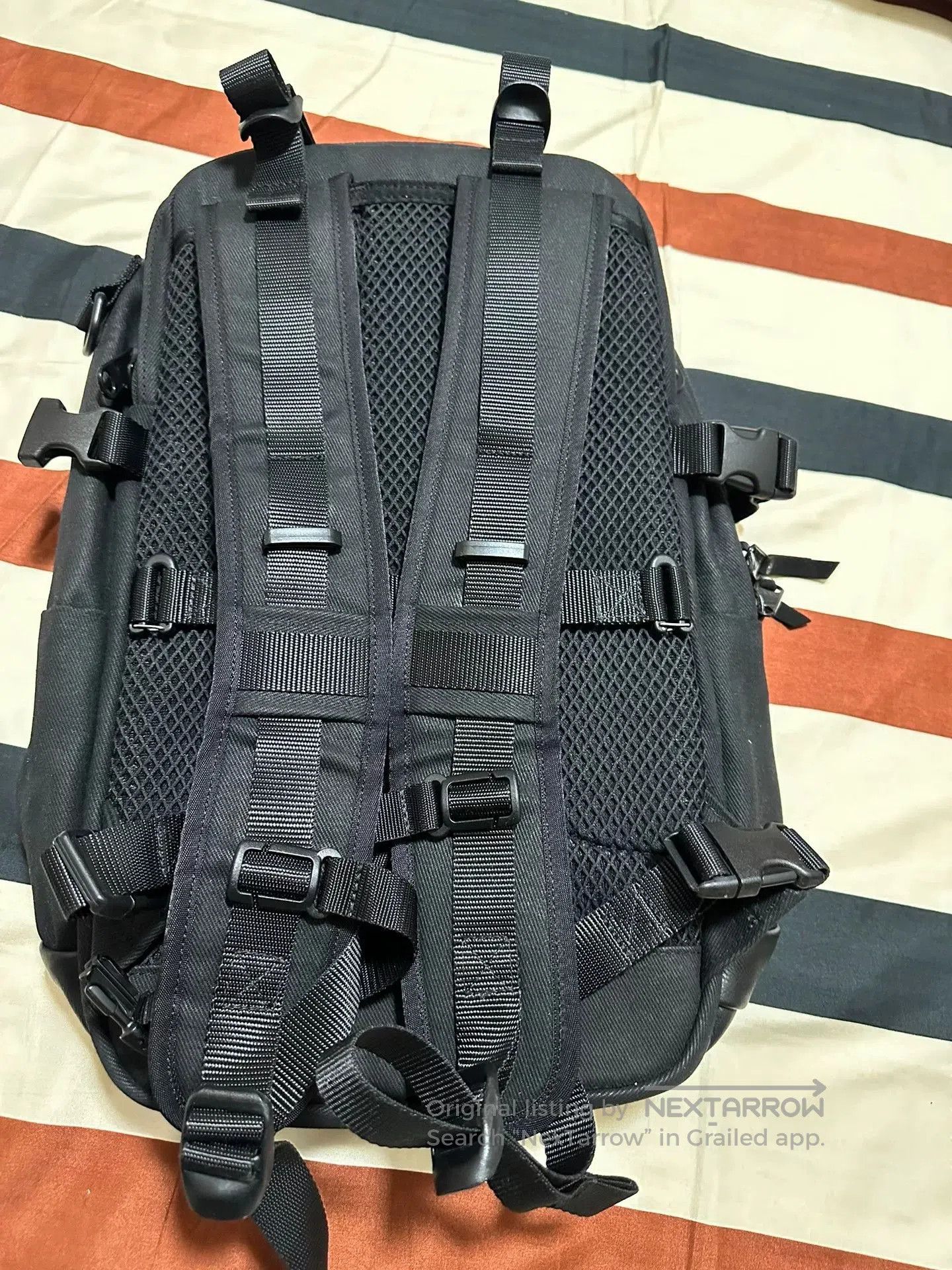 3sixteen 3sixteen Waxed Canvas Backpack. Size ONE SIZE - 3 Thumbnail