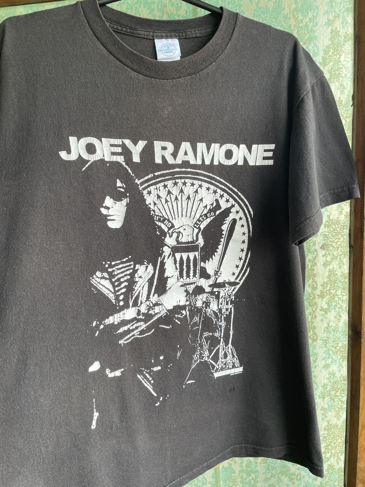 Delta Vintage 2002 Joey Ramone Rock Band Black T-Shirt Men’s Sz M Size US M / EU 48-50 / 2 - 2 Thumbnail