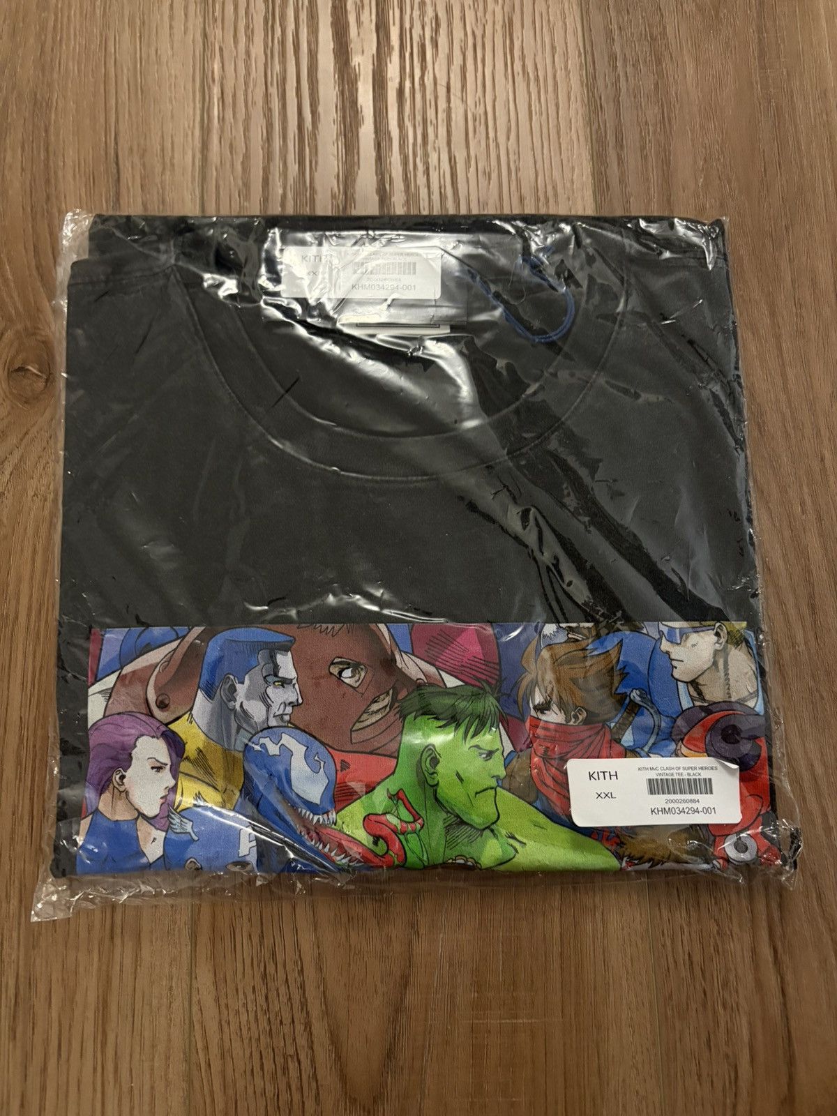 kith marvel Capcom Clash of Super Heroes Vintage Tee XXL
