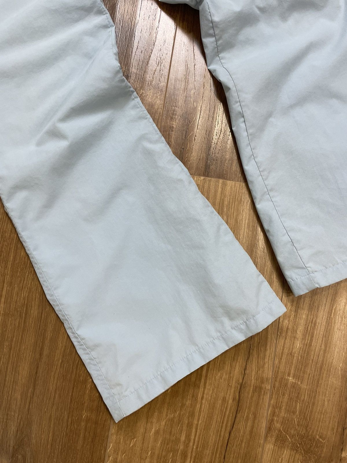 Nike × Vintage Vintage Nike 90’s Y2K Style Nylon Drill Blue Track Pants Size 27" / US 4 / IT 40 - 3 Thumbnail