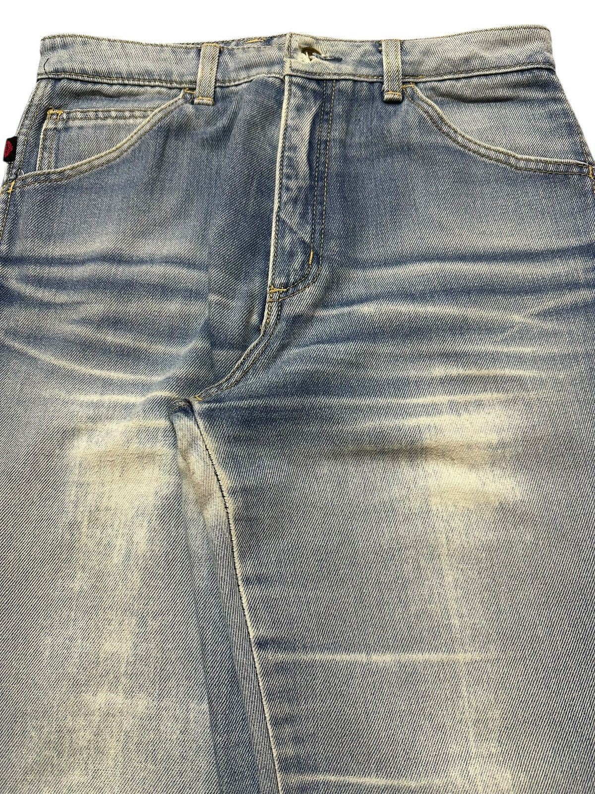 Japanese Brand Vintage Japanese Brand Faded Wash Style Loose Jeans Size US 28 / EU 44 - 4 Thumbnail