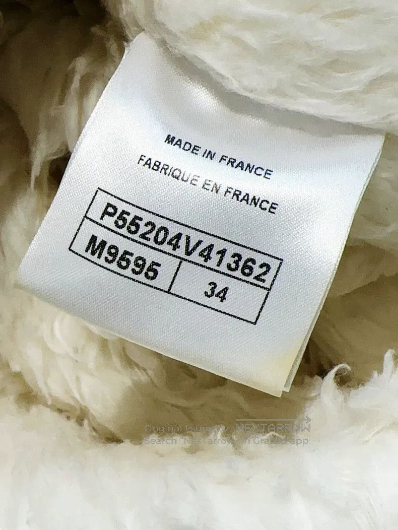 Chanel Chanel Chair series black and white colour block fine flas Size XXS / US 00 / IT 34 - 5 Thumbnail