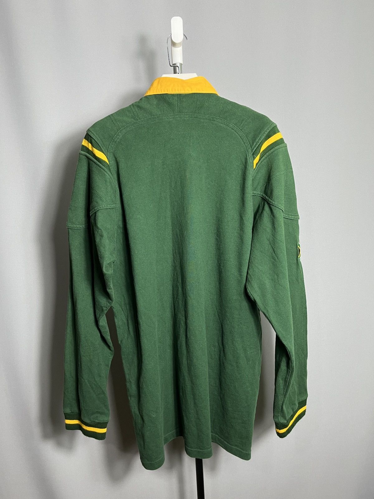 Vintage Nike South Africa Rugby Shirt Green 1997 1998 long sleeve Size US XXL / EU 58 / 5 - 5 Thumbnail