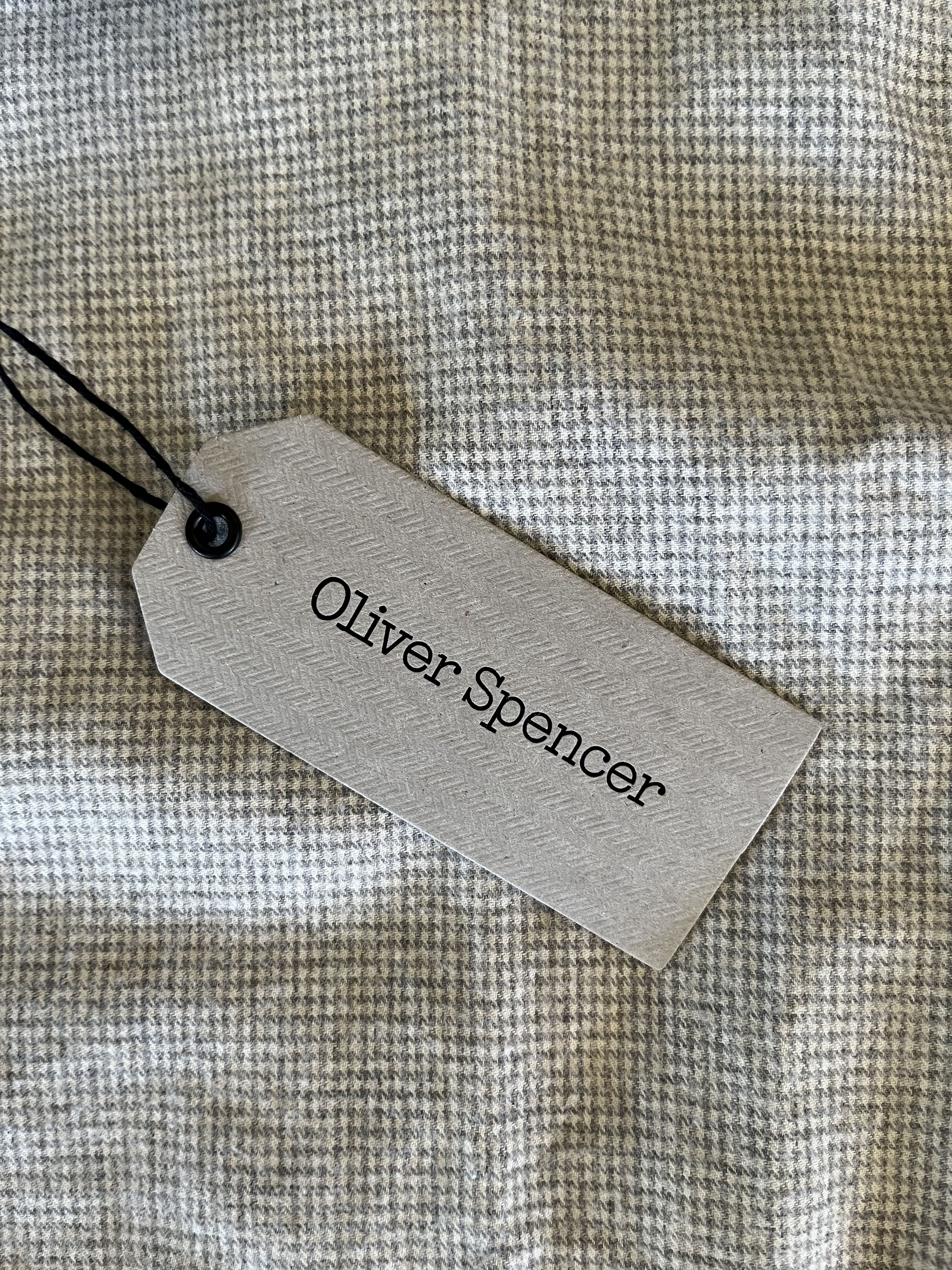 Oliver Spencer Clerkenwell Tab Shirt - Drummond Grey Size US M / EU 48-50 / 2 - 3 Thumbnail