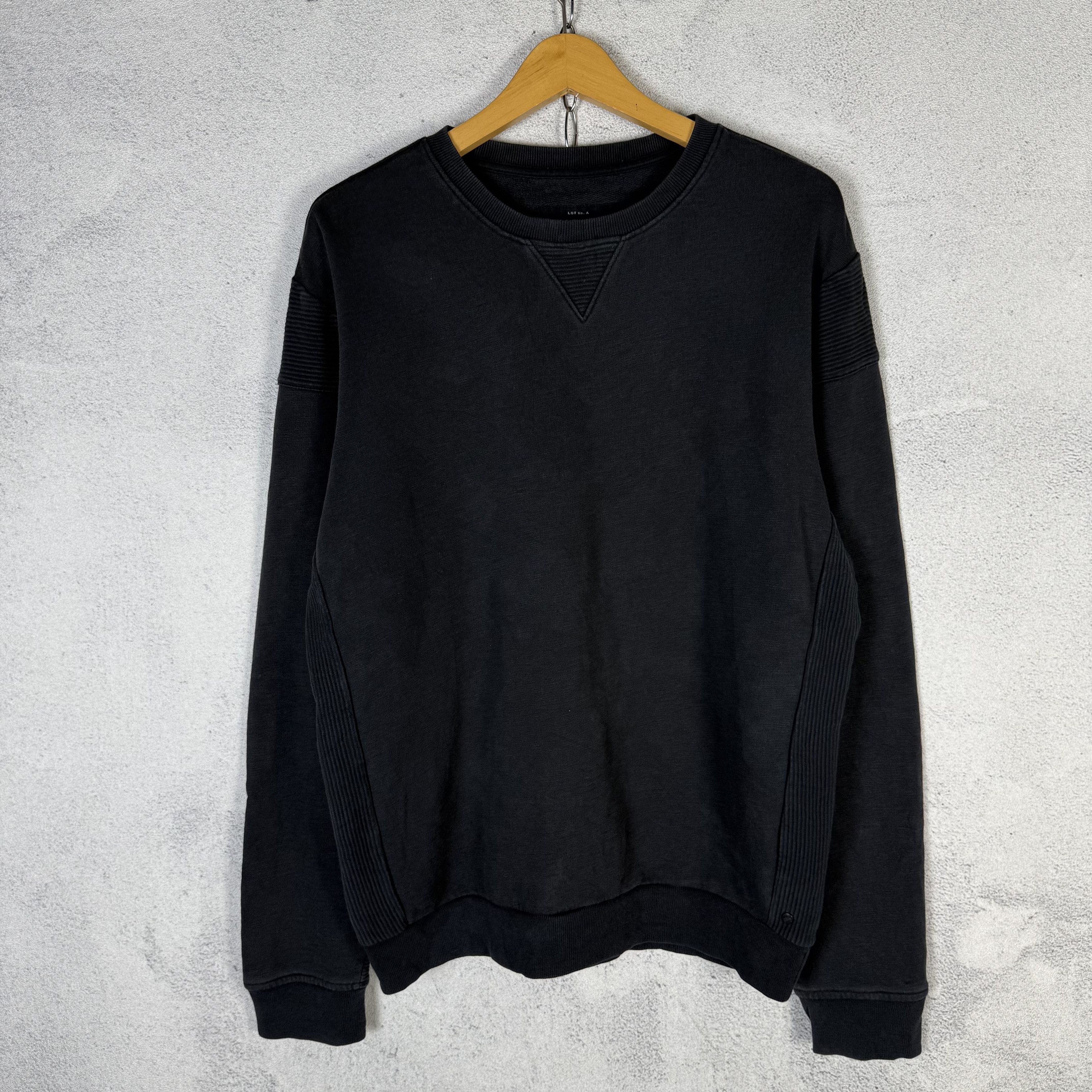 Allsaints Allsaints Washed Sweatshirt Crewneck Size US L / EU 52-54 / 3 - 1 Thumbnail