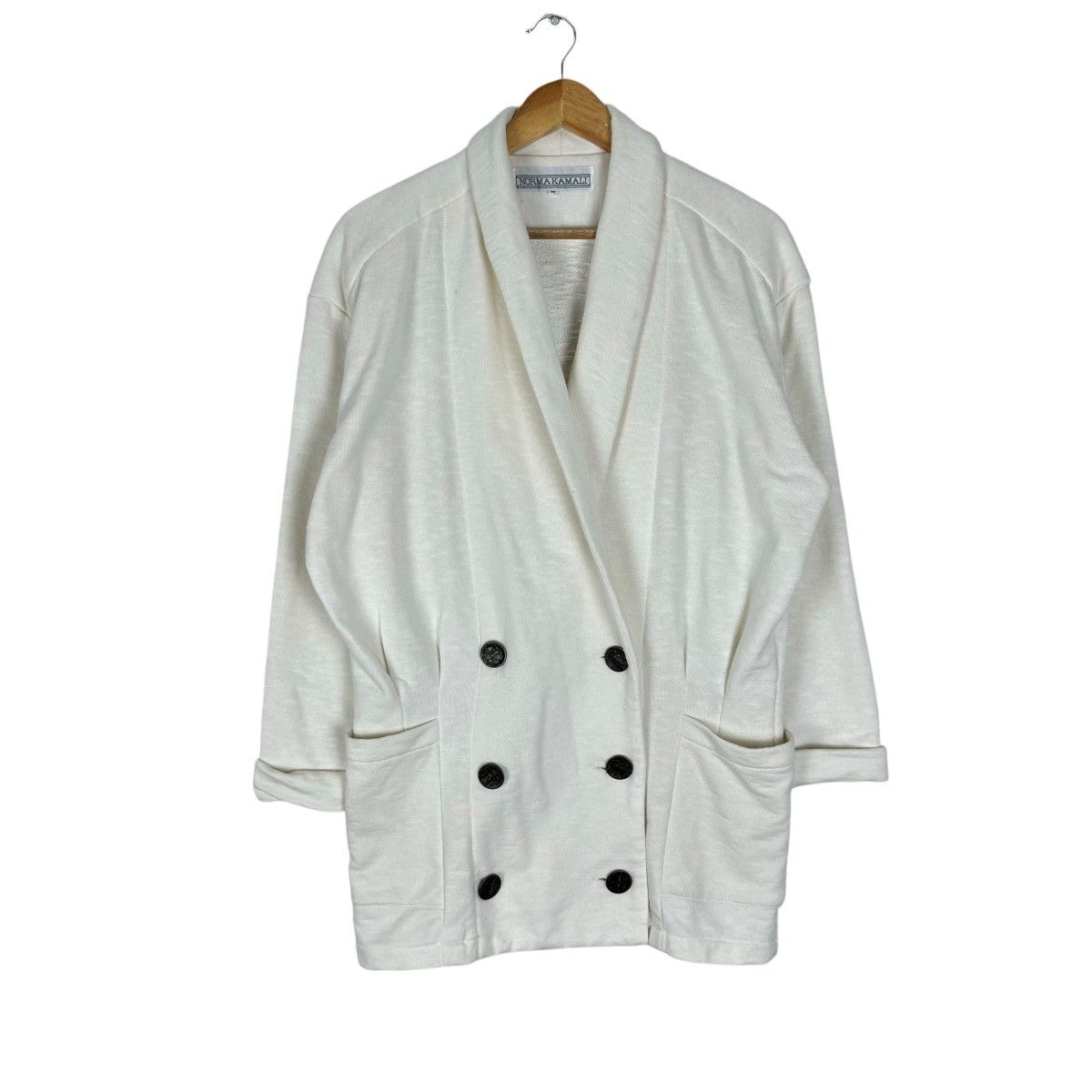 ❄️NORMA KAMALI DOUBLE BREATED BUTTON JACKET