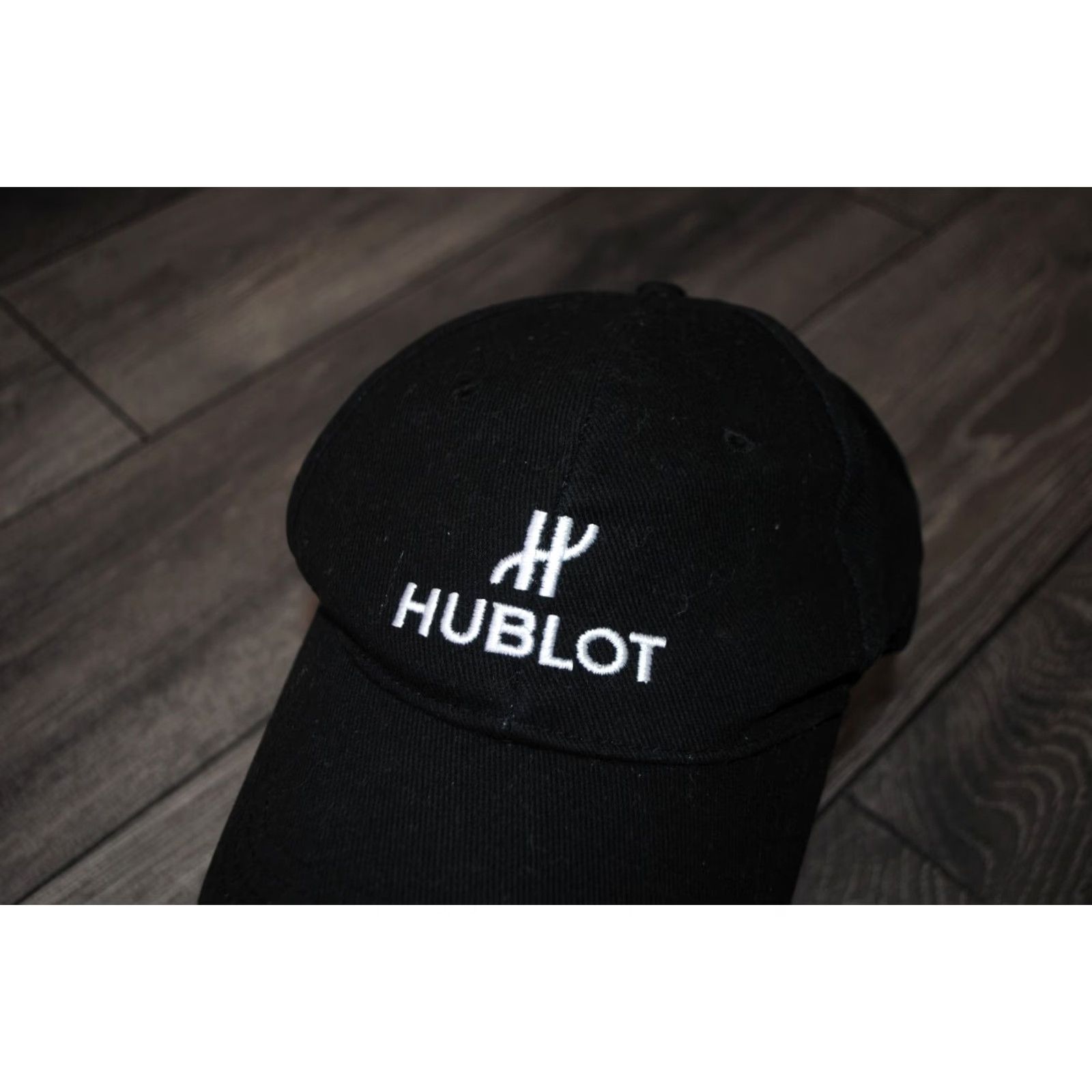 Hublot Hublot Black Baseball Cap Hat Adjustable Cotton One Size Mens Hat Cap OS Black Logo Size ONE SIZE - 3 Thumbnail