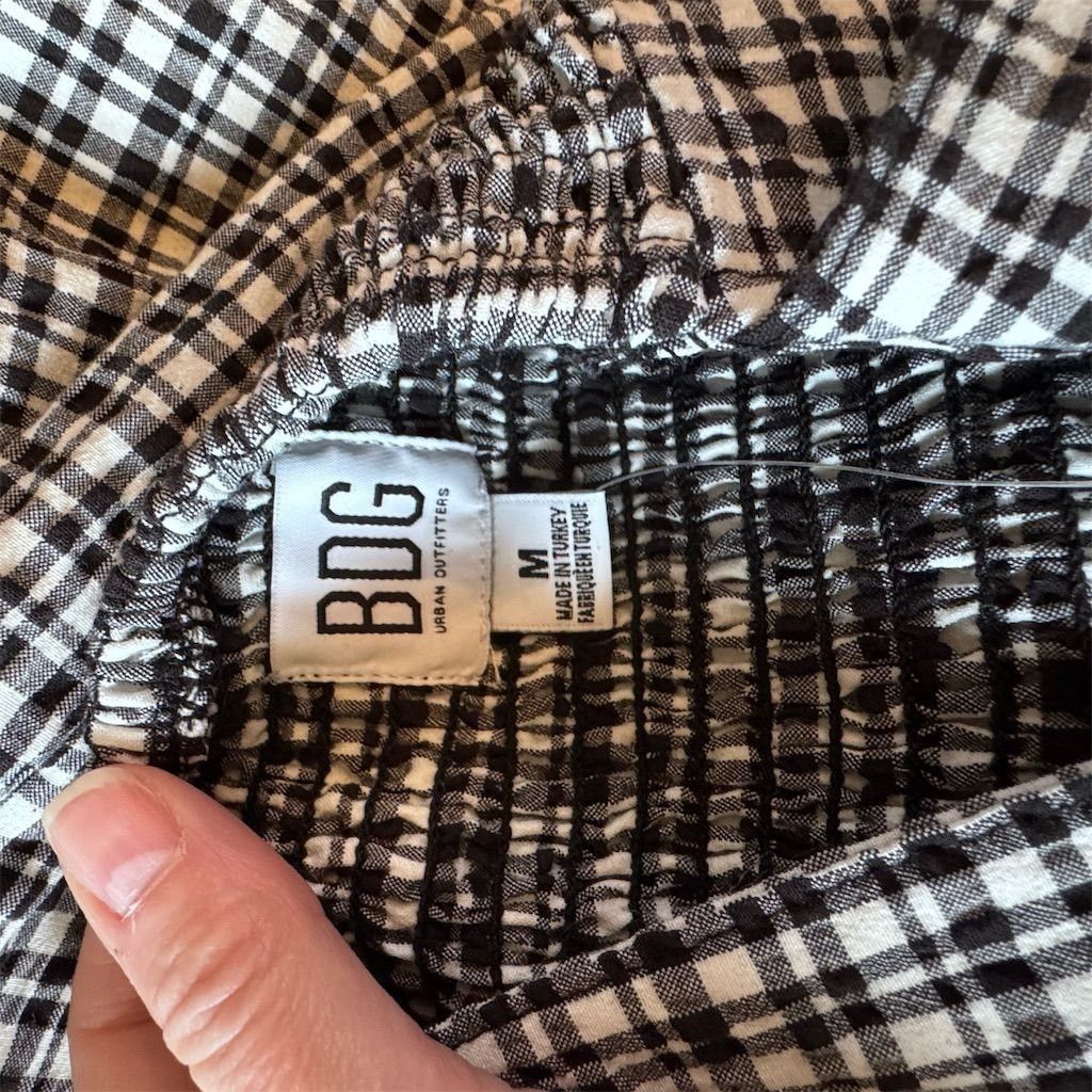 Urban Outfitters Urban Outfitters BDG Women's Checkered Jumpsuit M Ruffle Tr Size M / US 6-8 / IT 42-44 - 7 Thumbnail