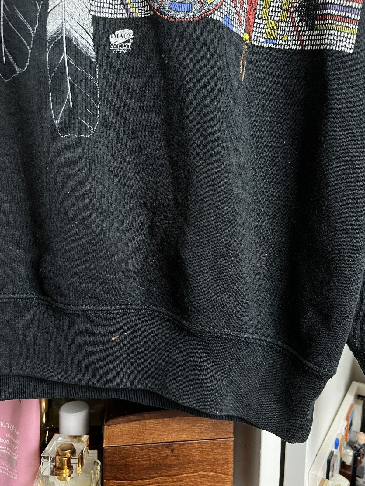 Fruit Of The Loom × Vintage Vintage 90s Lonely Wolf baggy sweatshirt M fotl usa baggy y2k Size US M / EU 48-50 / 2 - 5 Thumbnail