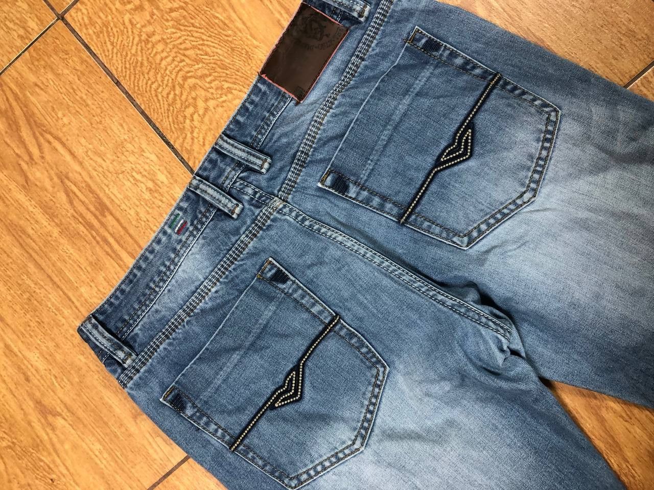 Diesel × Japanese Brand Crazy Crash Dirty Baggy Faded Jean Japan Avant Garde Style Size US 36 / EU 52 - 3 Thumbnail