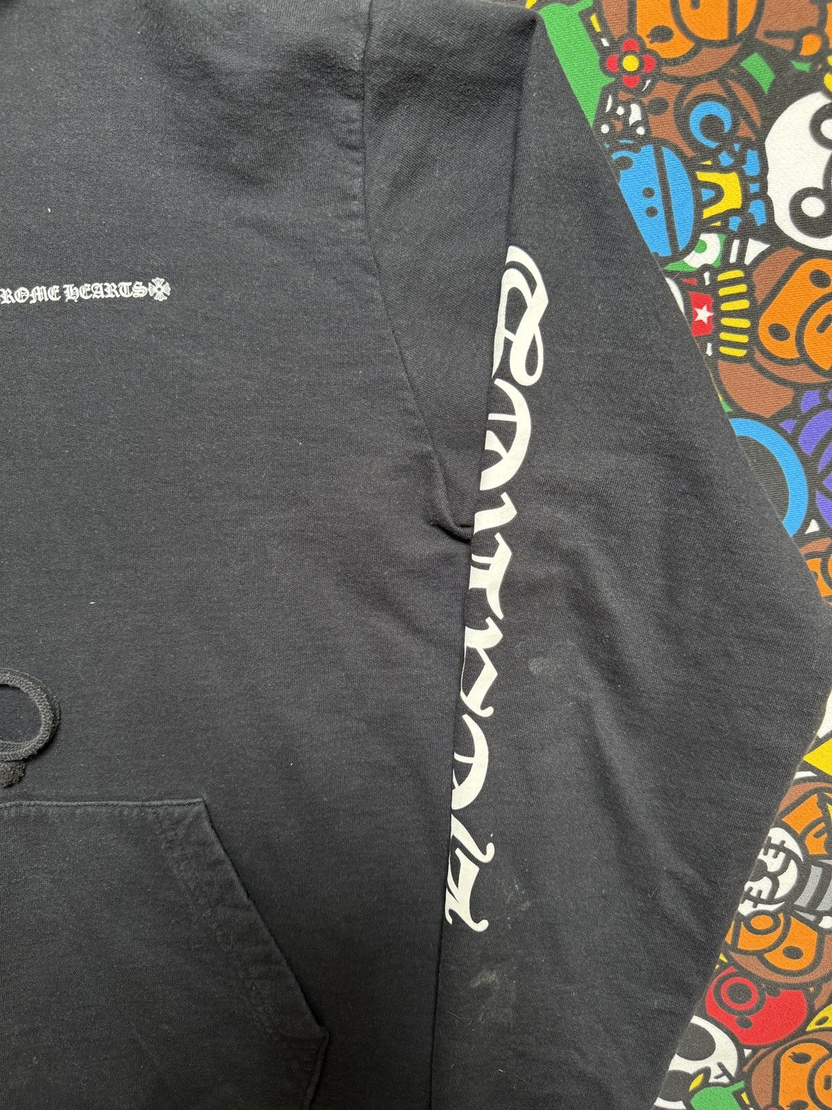 Chrome Hearts Chrome Hearts Black Multi Cross Logo Hoodie Size US S / EU 44-46 / 1 - 7 Thumbnail