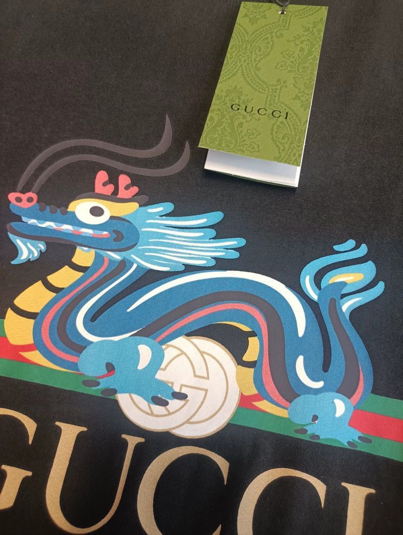 Gucci gucci short sleeve dragon t-shirt Size US XS / EU 42 / 0 - 8 Thumbnail