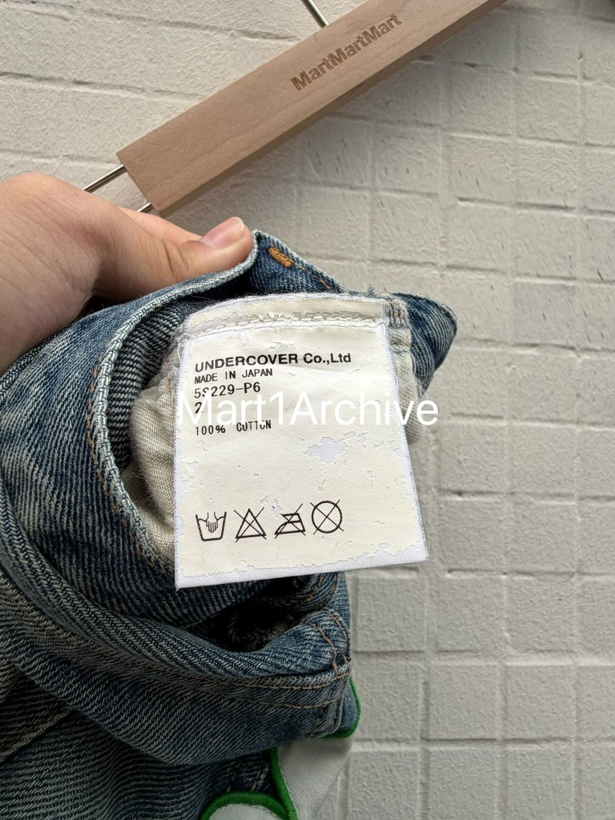 Undercover Undercover 05AW “But Beautiful” patchwork denim Size US 32 / EU 48 - 7 Thumbnail