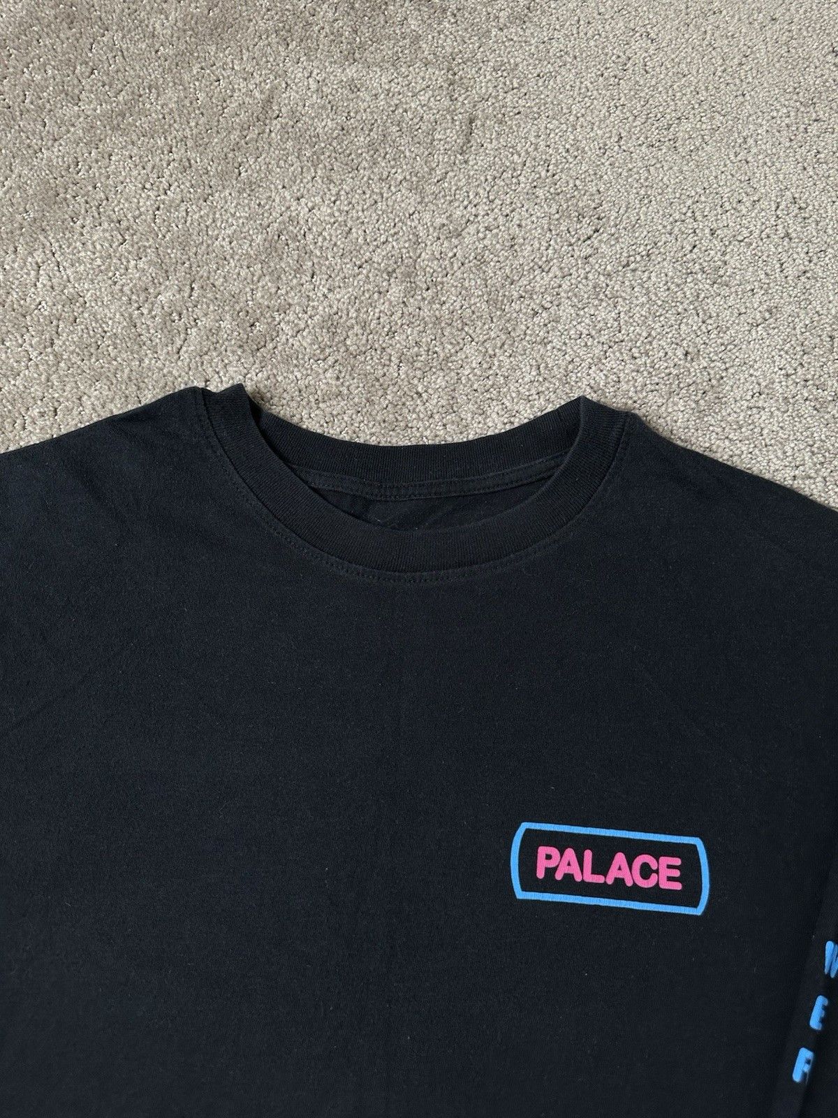 Palace Mens Long Sleeve 2015 PALACE SKATEBOARDS FLINTSTONE, Size L Size US L / EU 52-54 / 3 - 4 Thumbnail