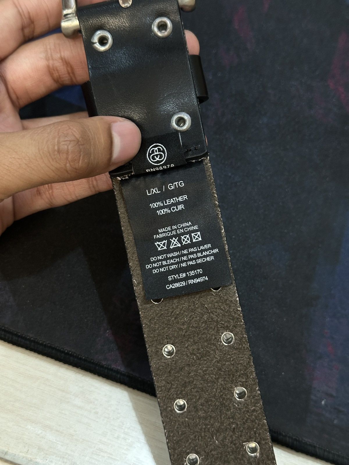 Stussy Stussy 8 Ball Studded belts Size ONE SIZE - 4 Thumbnail