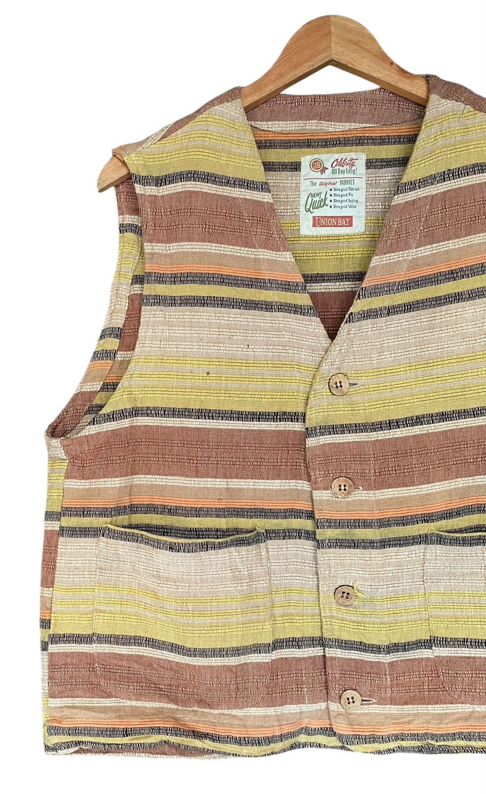 UNIONBAY Vintage UNION BAY Pocket Vest Button Size US M / EU 48-50 / 2 - 3 Thumbnail