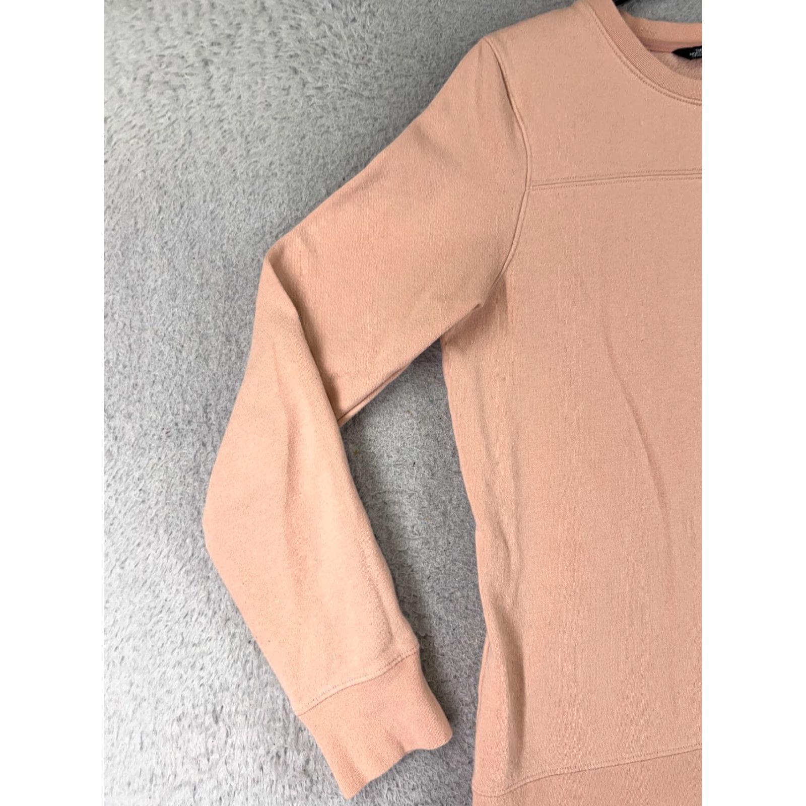 The North Face The North Face Sweater Womens Medium Orange Pullover Cotton Blend Long Sleeve Crew Neck Casual Outdoor Logo Size M / US 6-8 / IT 42-44 - 3 Thumbnail