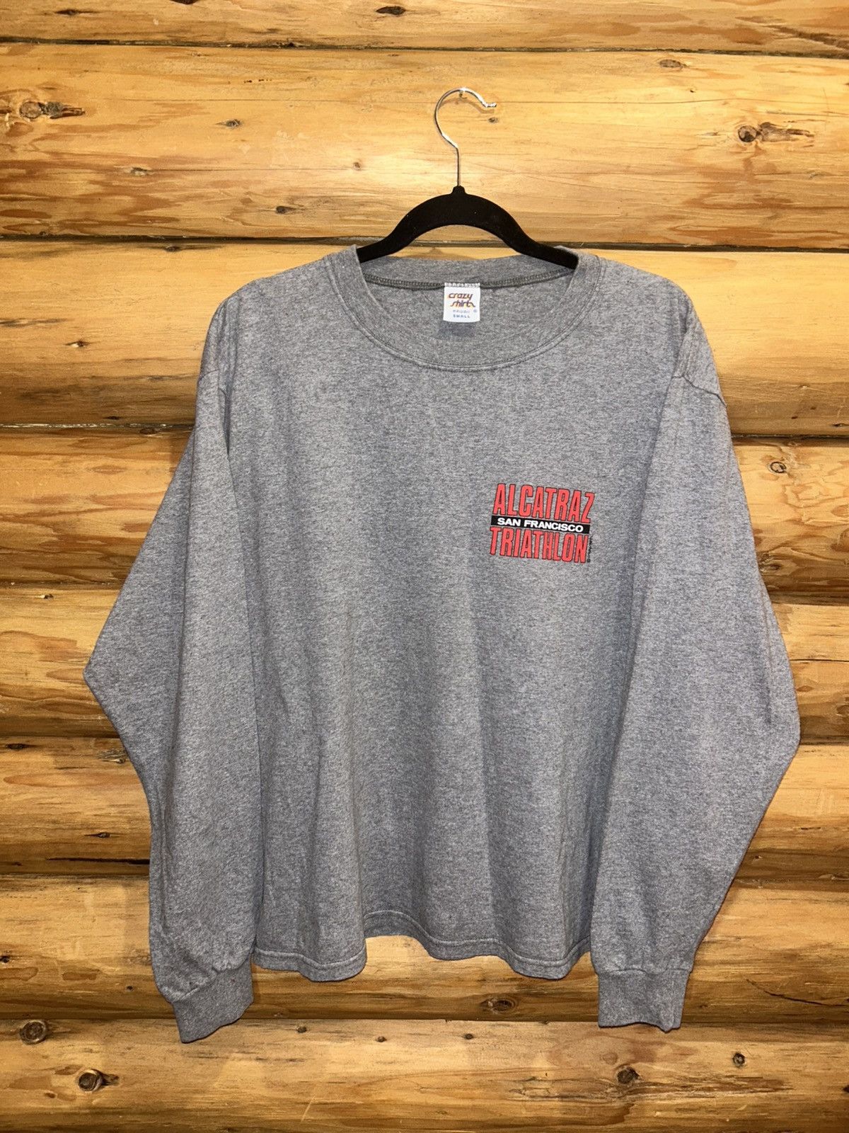 Other Crazy Shirt Alcatraz San Francisco Humor Triathlon Vintage Size US S / EU 44-46 / 1 - 15 Thumbnail