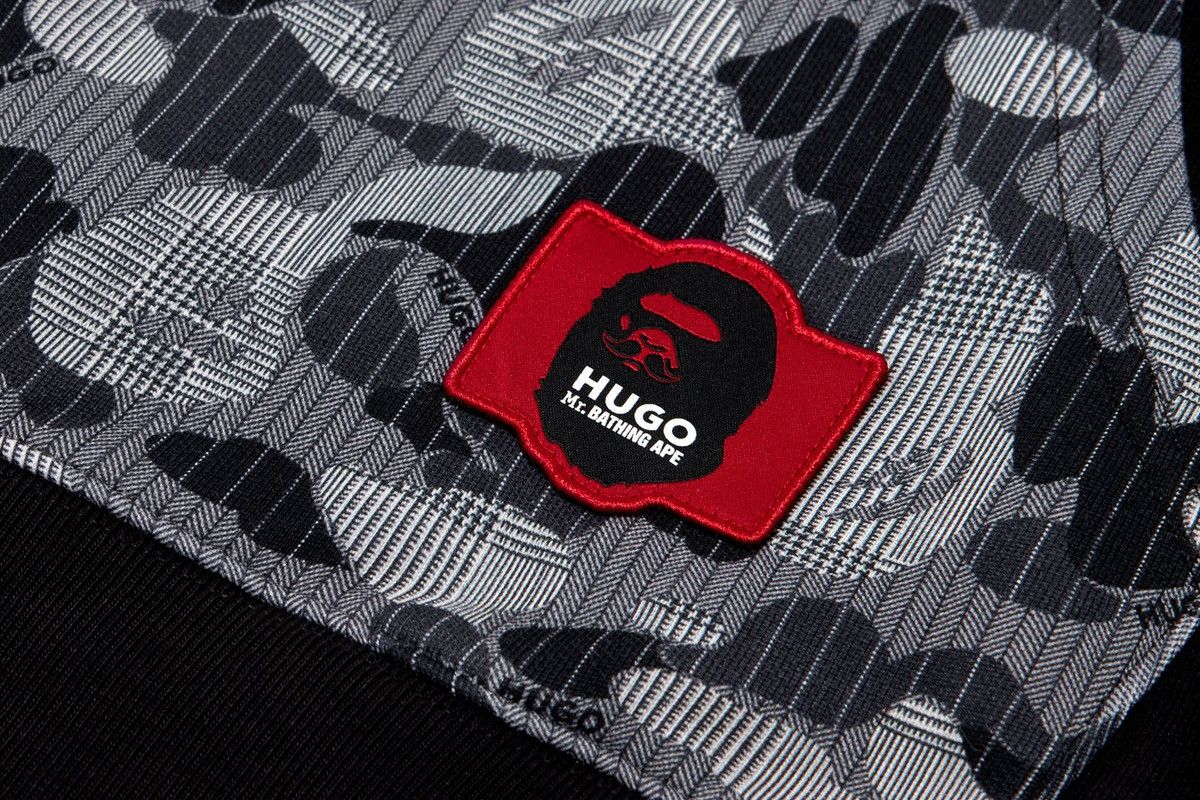 Bape × Hugo Boss New BAPE Mr. Bathing Ape X Hugo Boss Rare Collab Camo Hoodie Size US S / EU 44-46 / 1 - 9 Thumbnail