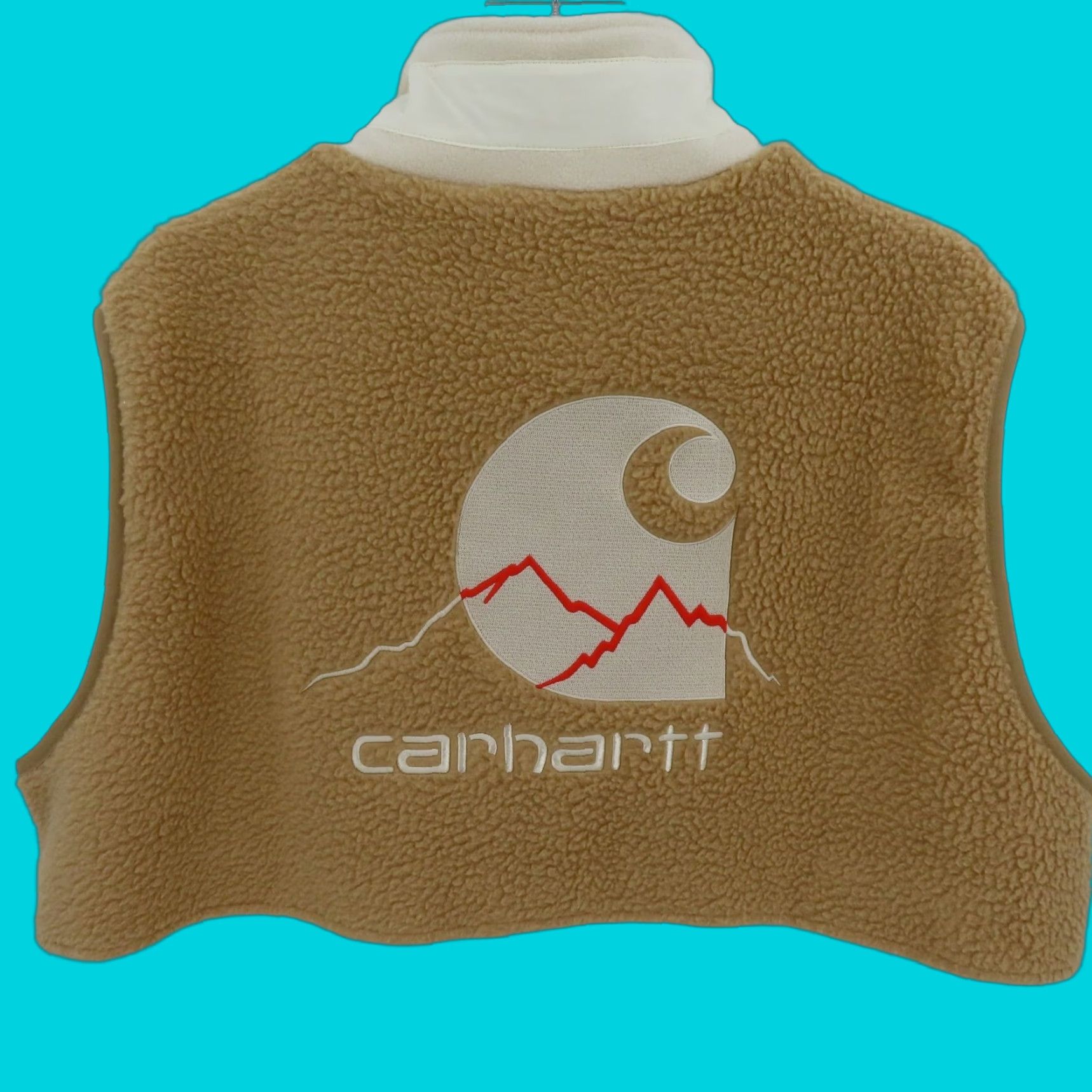 Carhartt NEW Carhartt Men LG WIP Pinnacle Vest Wax Dusty Hamilton Brown A212051 Size US L / EU 52-54 / 3 - 1 Thumbnail