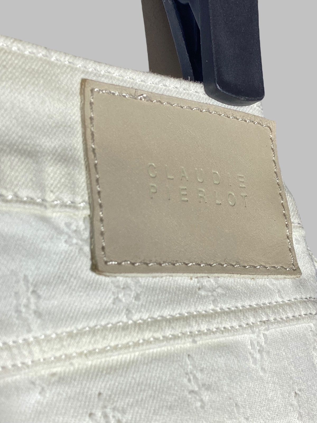 Other Claudie Pierlot White Women’s Jeans Pants Size 27" / US 4 / IT 40 - 5 Thumbnail