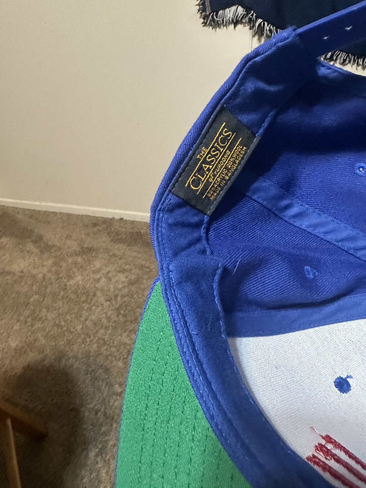 New Era Vintage FIFA World Cup soccer “triple blue” hat 00s Size ONE SIZE - 8 Thumbnail