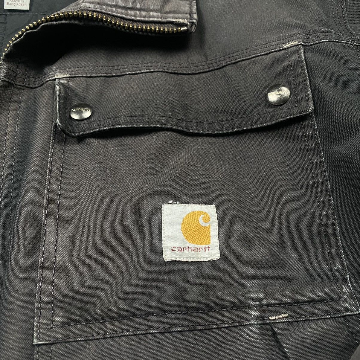 Carhartt × Carhartt Wip Grail y2k Sunfaded Carhartt Quick Duck Detroit Jacket Size US XL / EU 56 / 4 - 10 Thumbnail