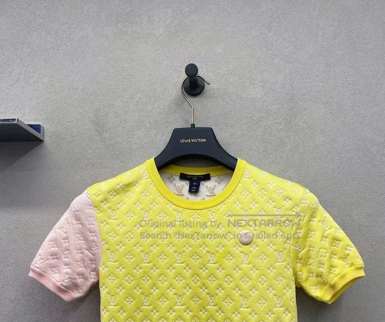 Louis Vuitton Louis Vuitton Colorblock Full Logo Crew Neck Short Sleeve Size XS / US 0-2 / IT 36-38 - 5 Thumbnail