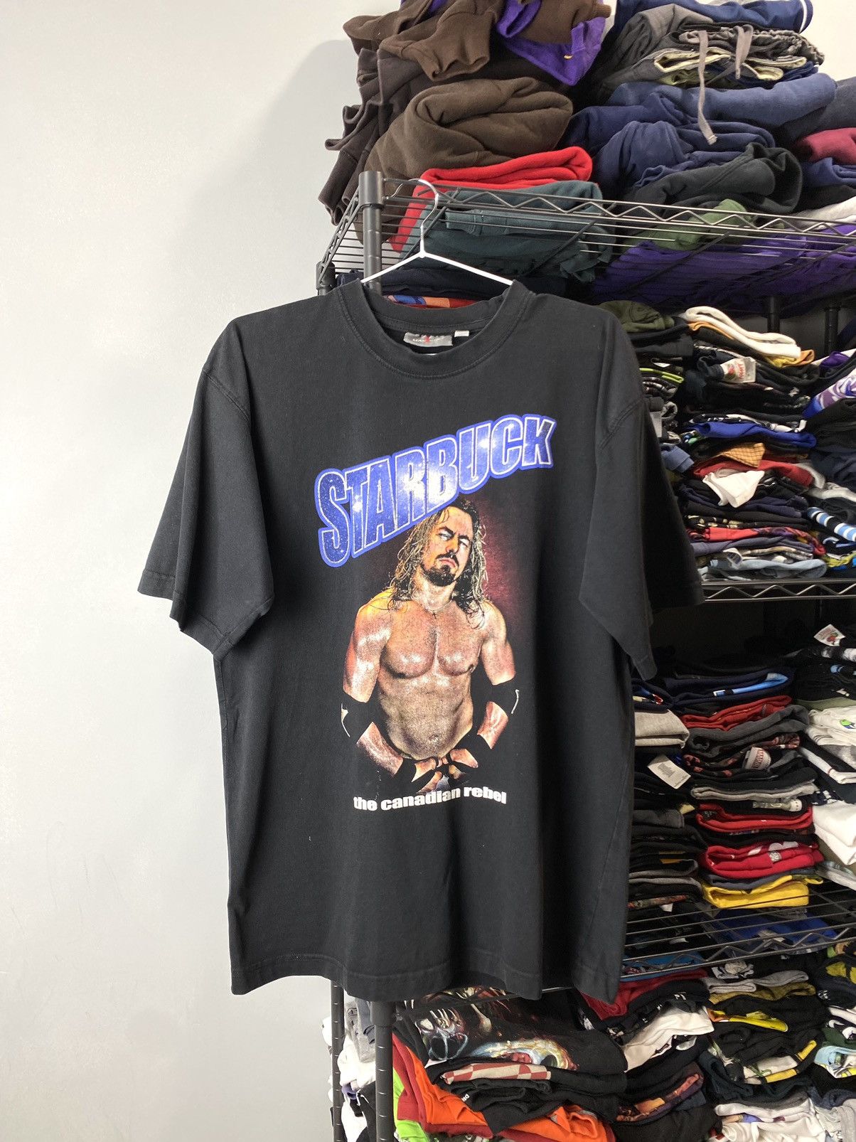 Band Tees Vintage Starbuck WWE T Shirt Wrestling Hype Size US M / EU 48-50 / 2 - 1 Thumbnail