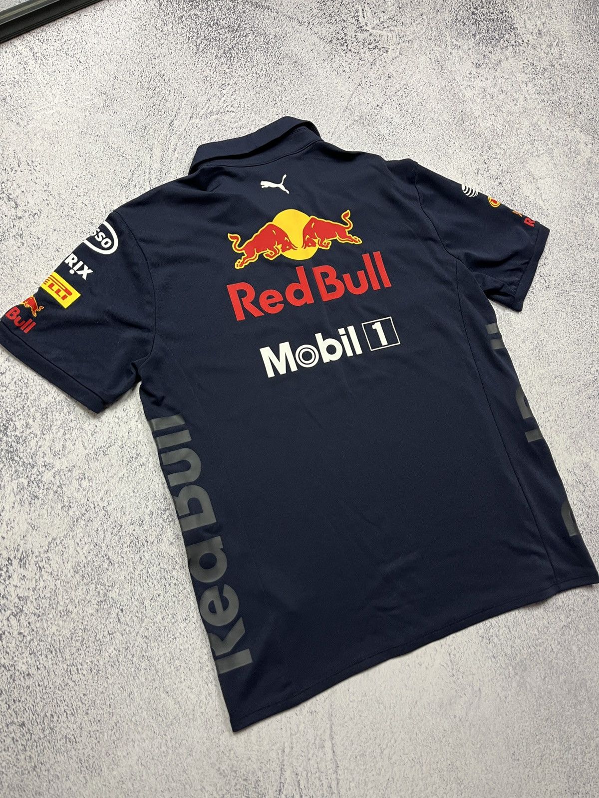 Puma × Red Bull Puma Red Bull Aston Martin Formula 1 Racing Polo T-Shirt Size US M / EU 48-50 / 2 - 11 Thumbnail