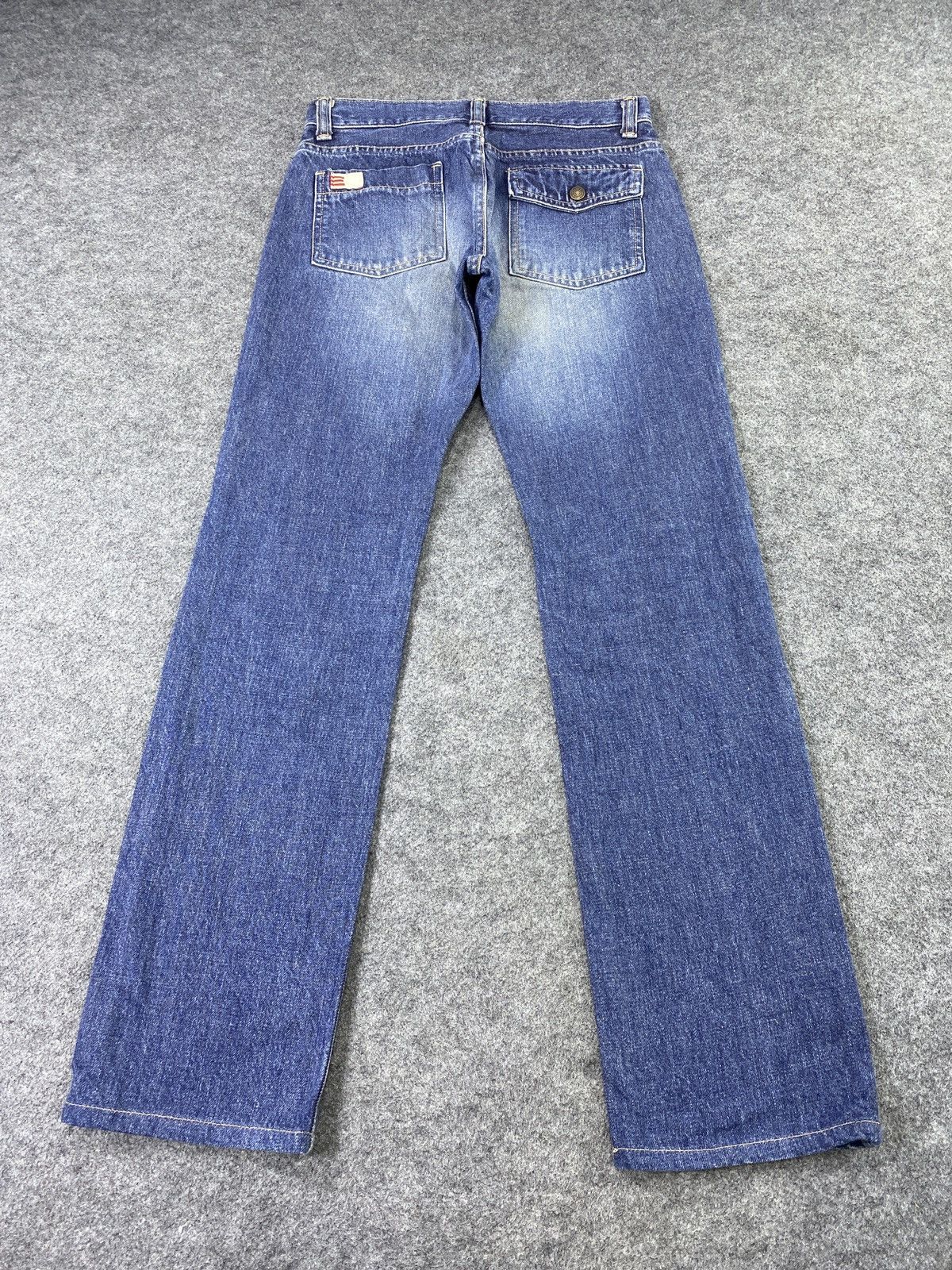 Edwin × Jean × Vintage Vintage Edwin Blue Wash Jeans - J1056 Size 29" - 5 Thumbnail